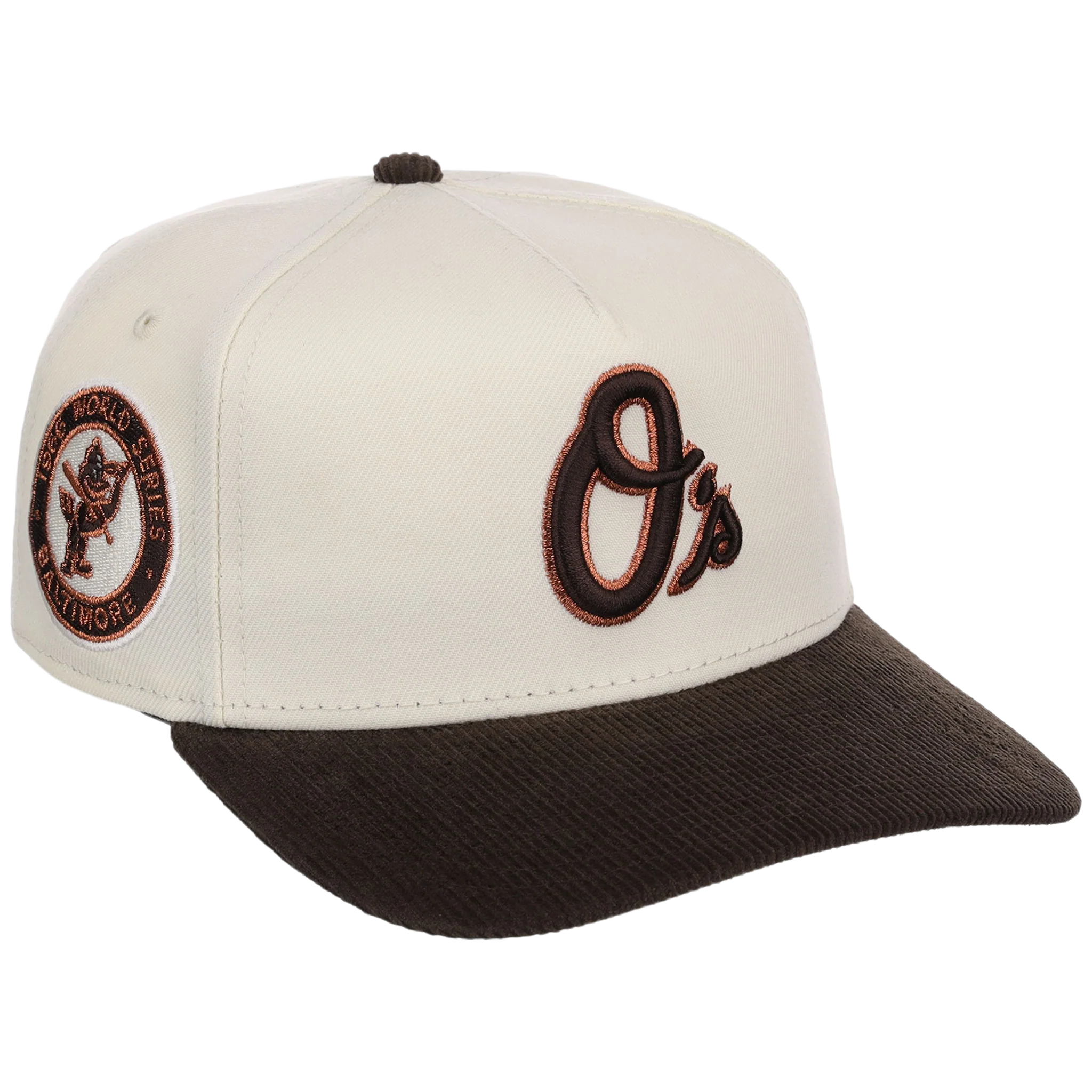 Baltimore Orioles MLB Chrome Walnut Cord New Era 59FORTY