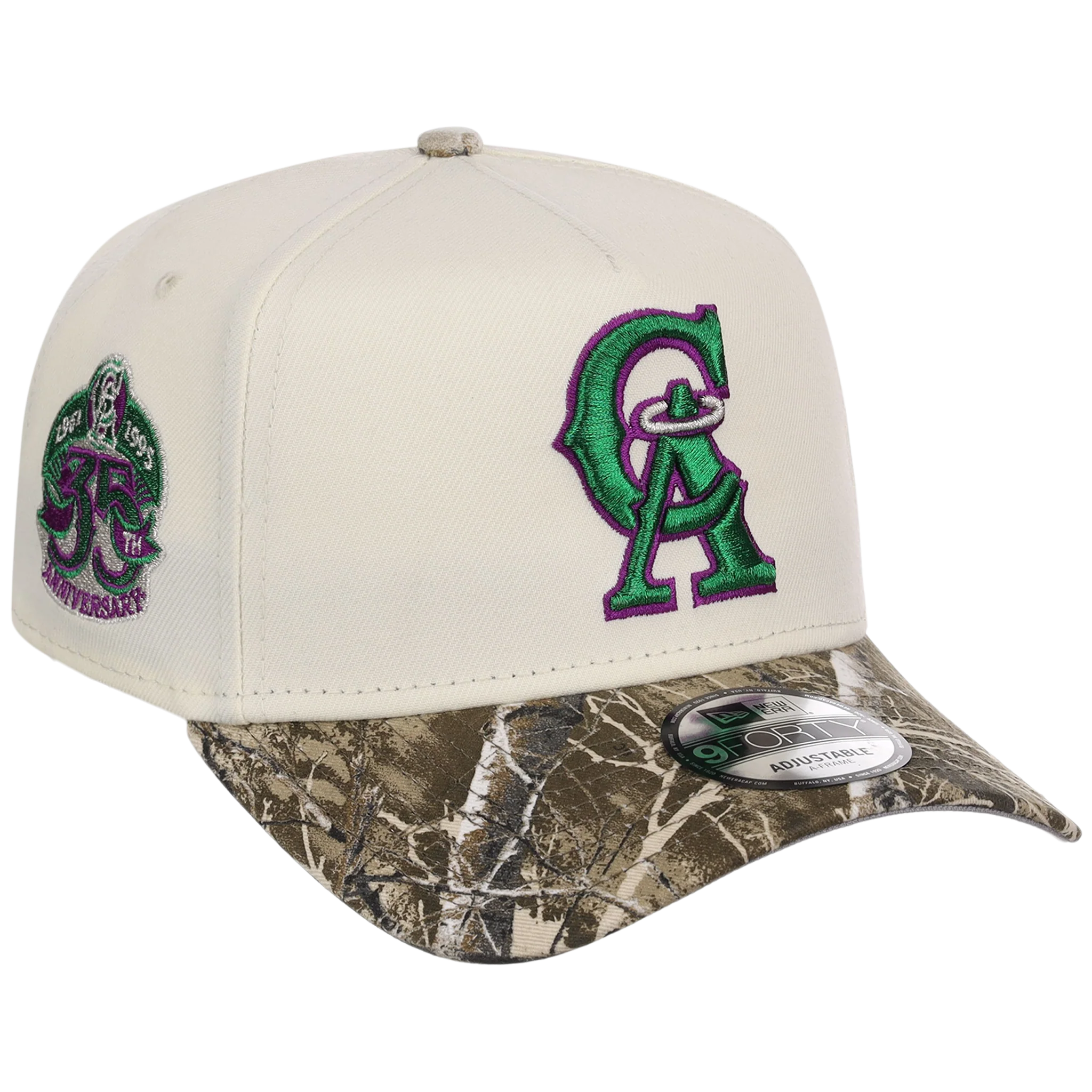Anaheim Angels MLB Purple Trees New Era 9FORTY