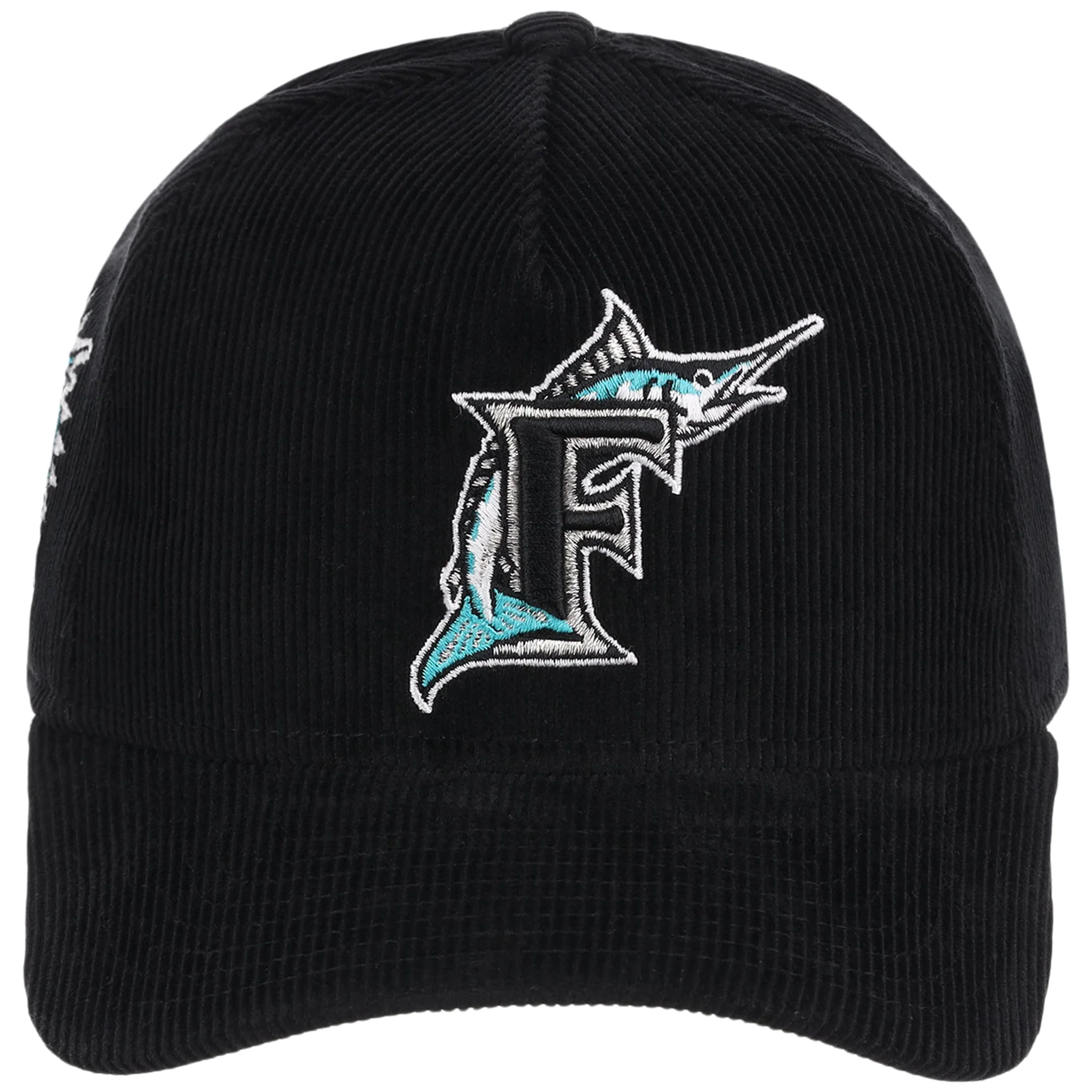 Florida Marlins MLB Black Cord New Era 9FORTY 5 Florida Marlins MLB Black Cord New Era 9FORTY