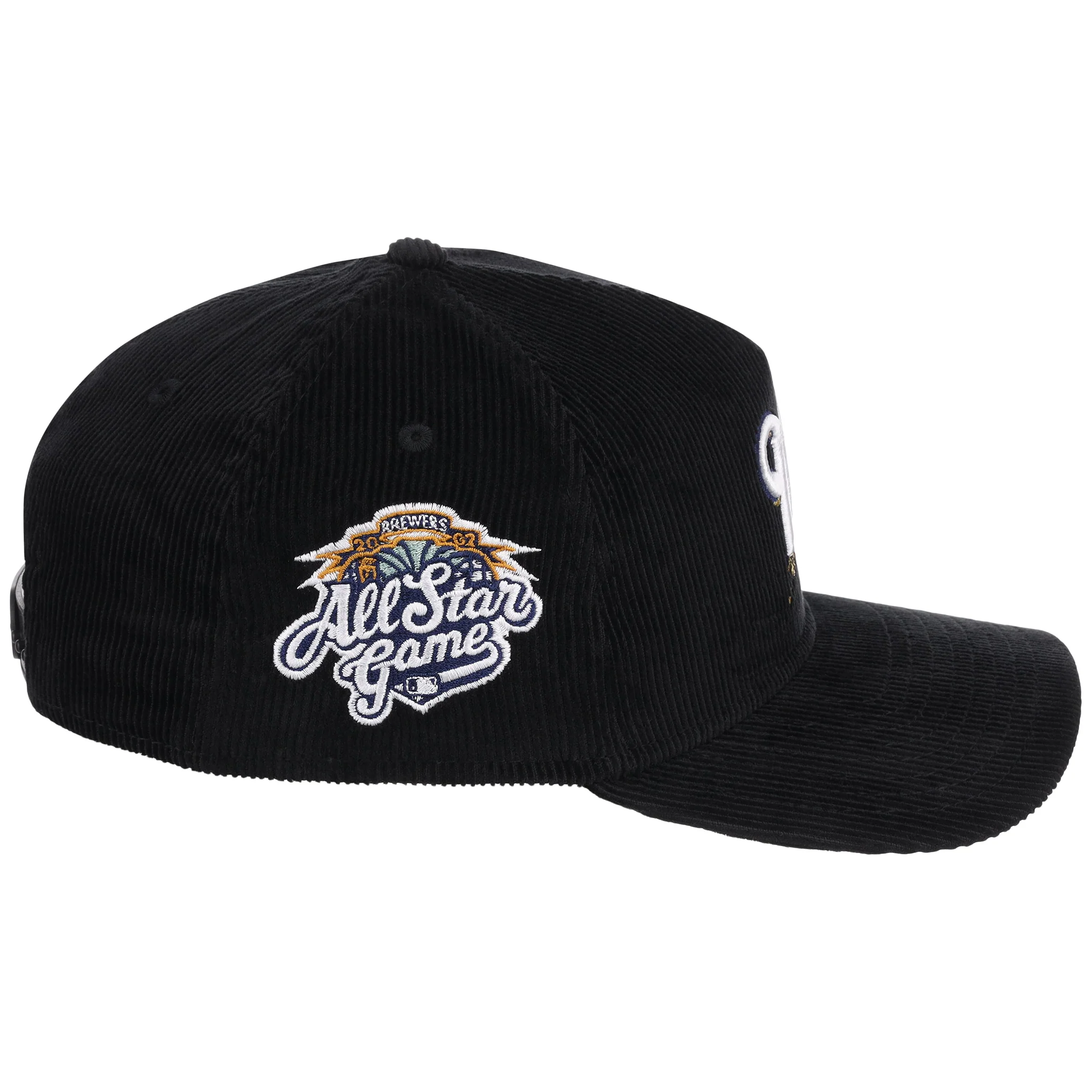 Milwaukee Brewers MLB Black Cord New Era 9FORTY 3 Milwaukee Brewers MLB Black Cord New Era 9FORTY