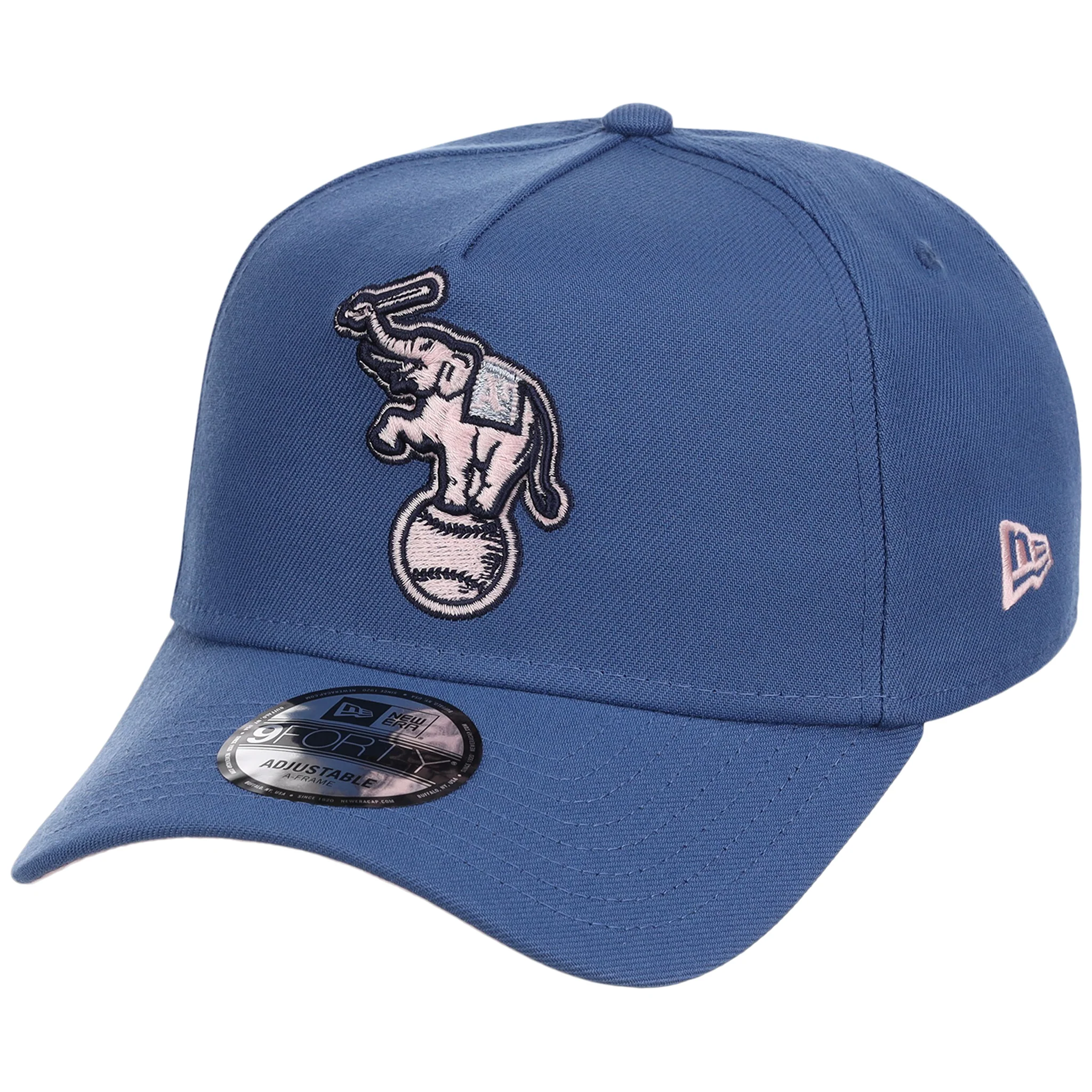 Oakland Athletics MLB Pink Indigo New Era 9FORTY 4 Oakland Athletics MLB Pink Indigo New Era 9FORTY