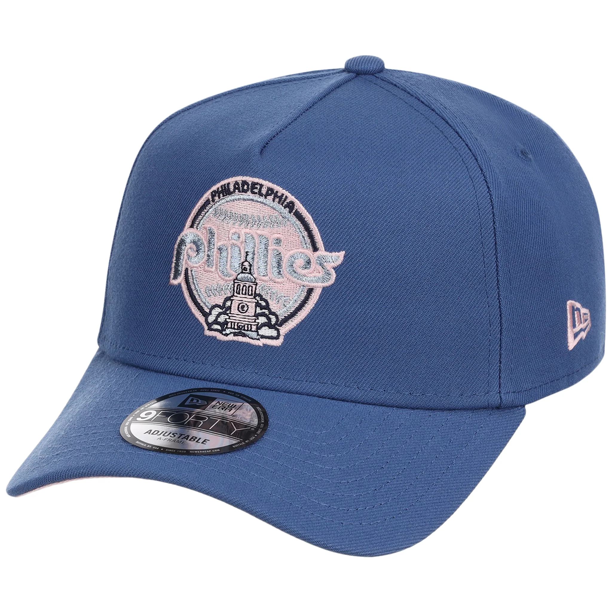 Philadelphia Phillies MLB Pink Indigo New Era 9FORTY 4 Philadelphia Phillies MLB Pink Indigo New Era 9FORTY