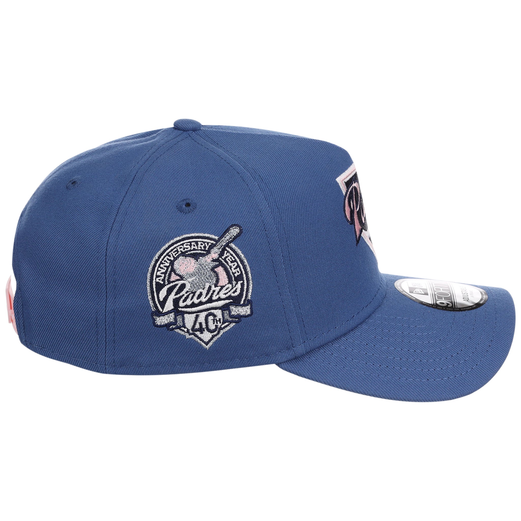 San Diego Padres MLB Pink Indigo New Era 9FORTY 3 San Diego Padres MLB Pink Indigo New Era 9FORTY