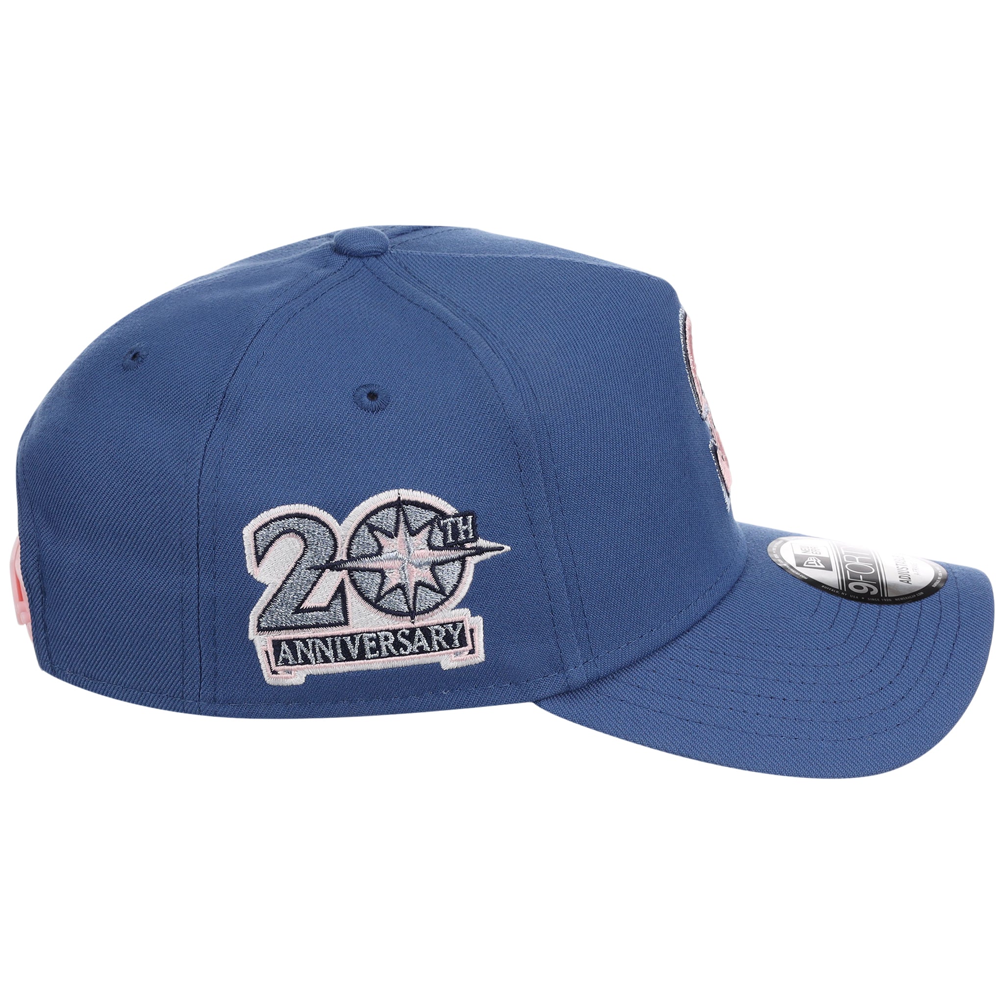 Seattle Mariners MLB Pink Indigo New Era 9FORTY 3 Seattle Mariners MLB Pink Indigo New Era 9FORTY