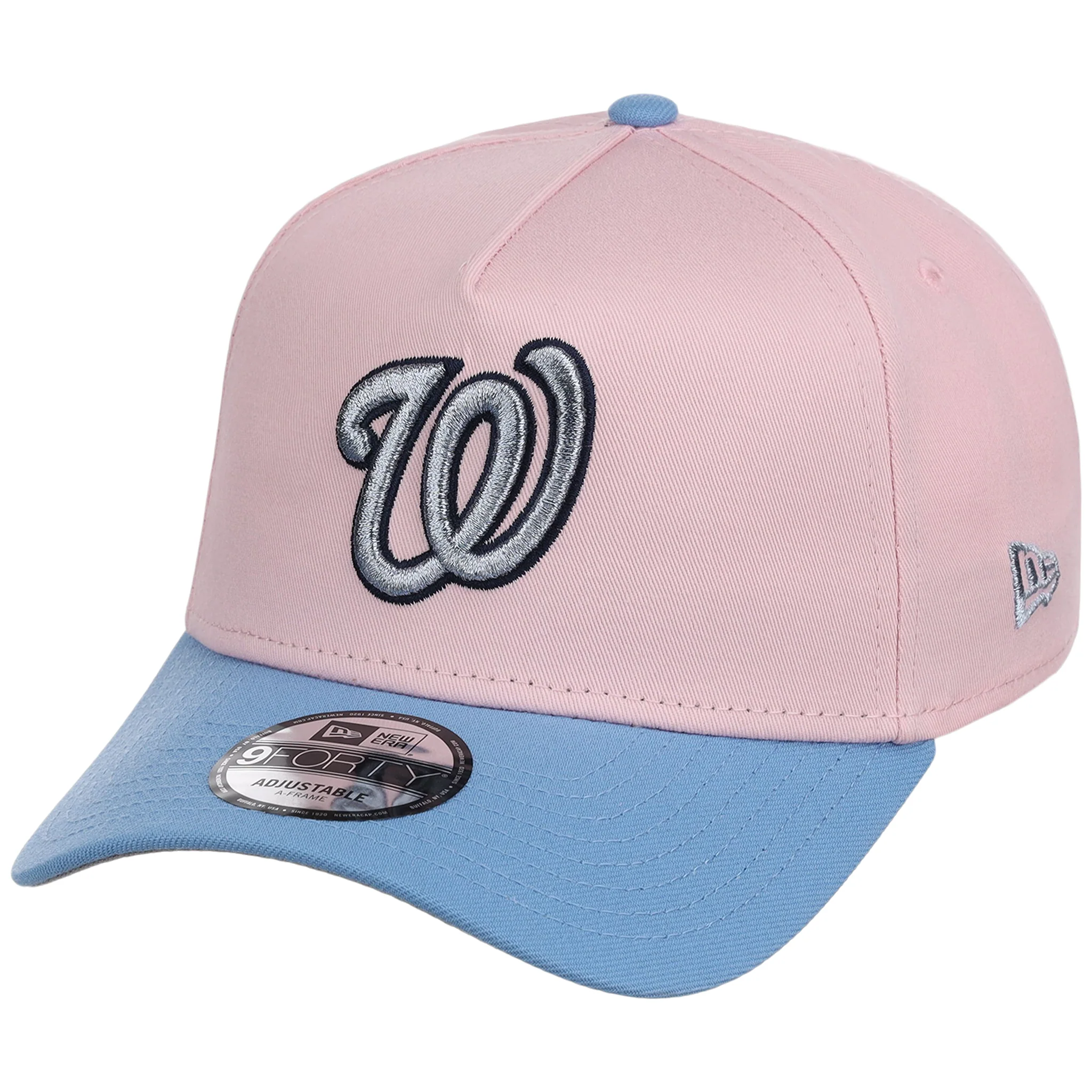 Washington Nationals MLB Sugar Cloud New Era 9FORTY 4 Washington Nationals MLB Sugar Cloud New Era 9FORTY