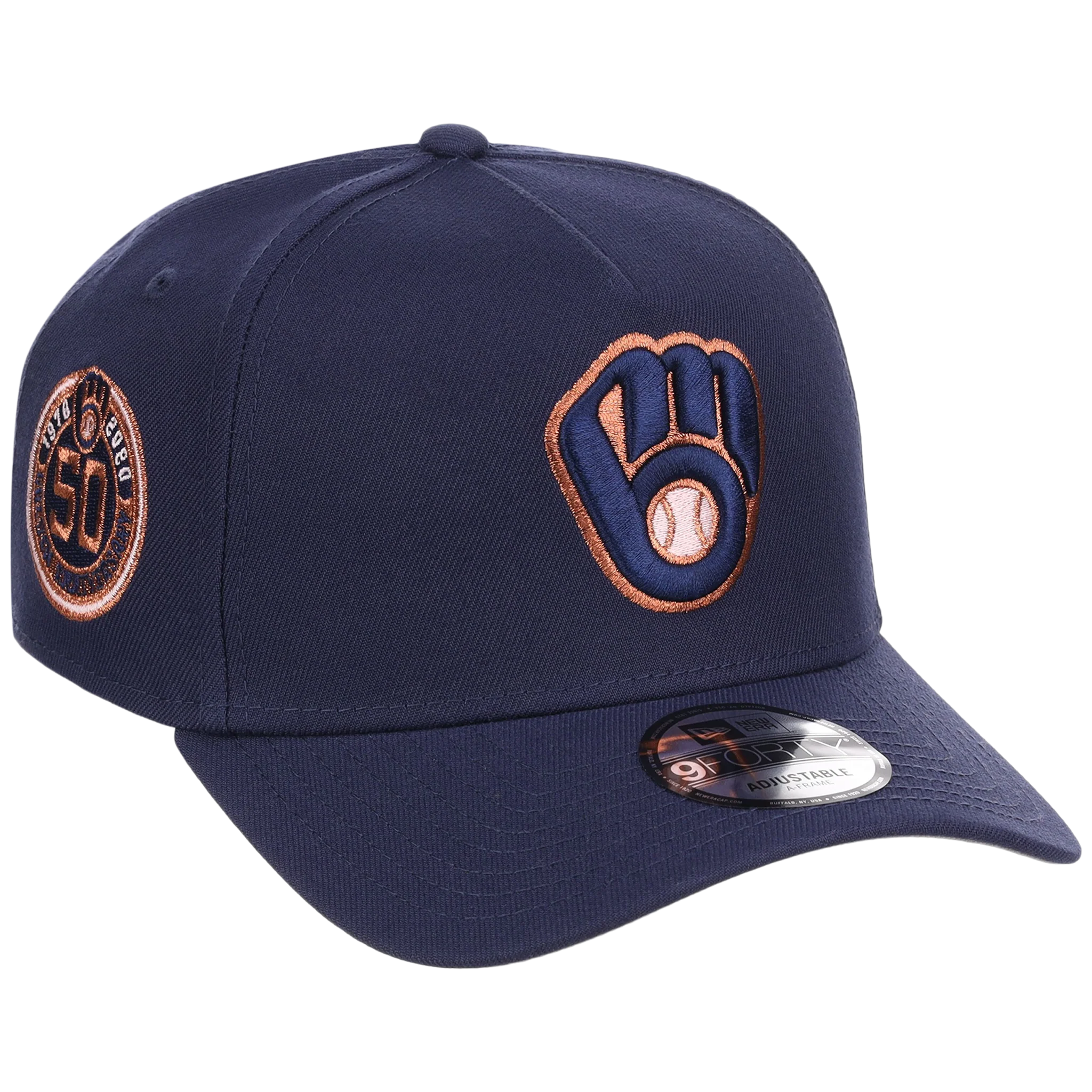 Milwaukee Brewers MLB Copper Blush New Era 9FORTY