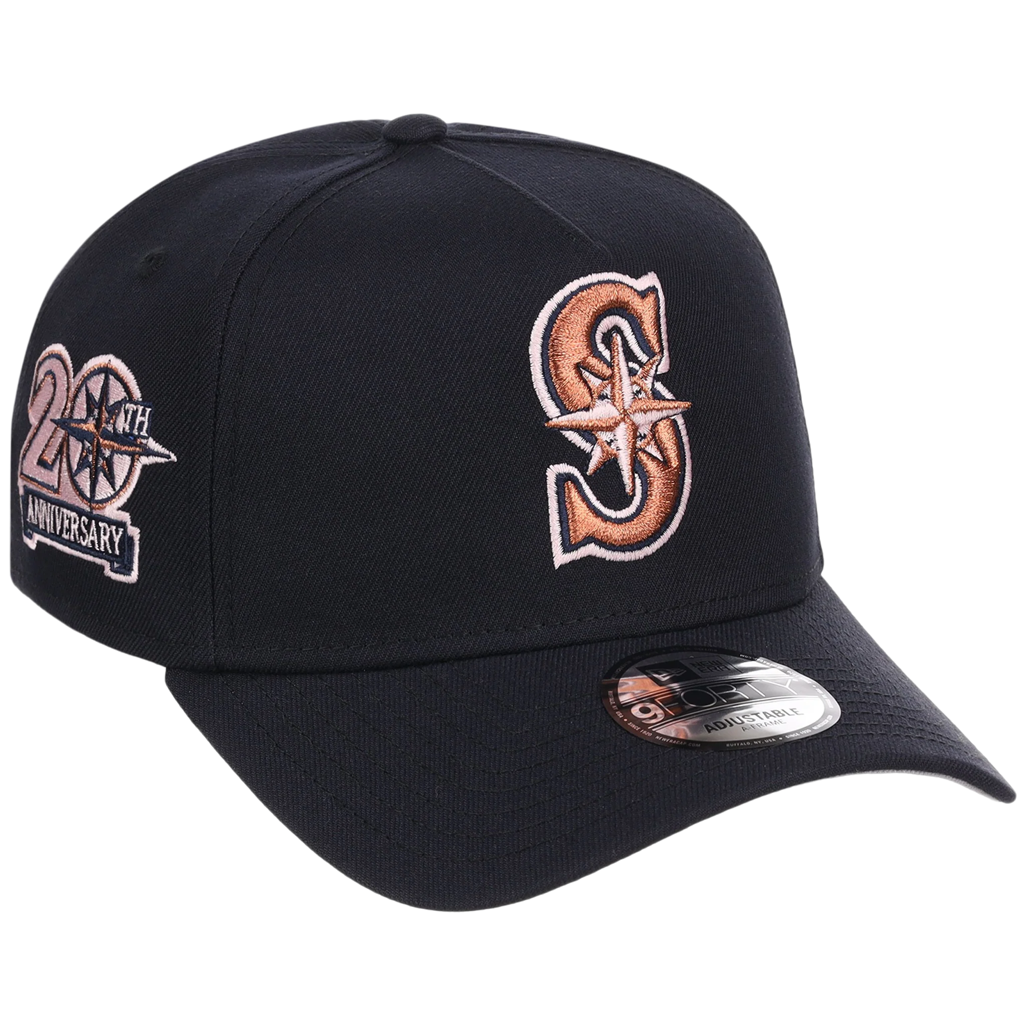 Seattle Mariners MLB Copper Blush New Era 9FORTY