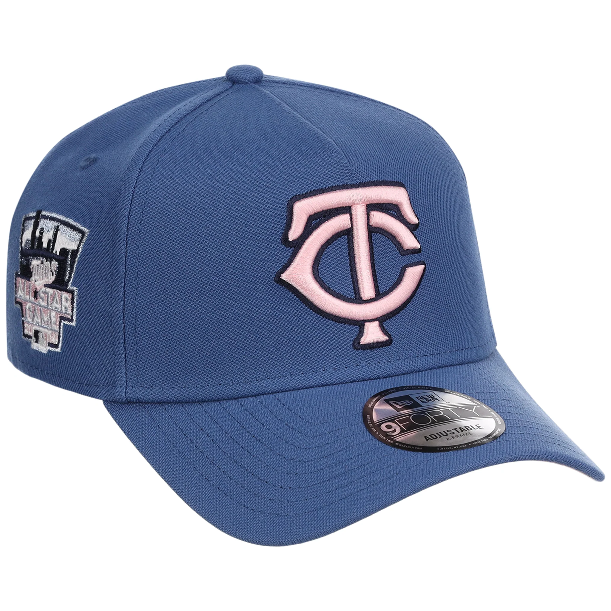 Minnesota Twins MLB Pink Indigo New Era 9FORTY 1 Minnesota Twins MLB Pink Indigo New Era 9FORTY
