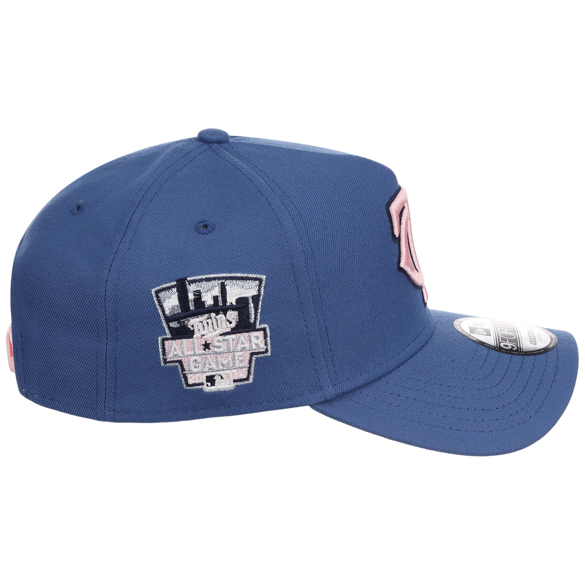 Minnesota Twins MLB Pink Indigo New Era 9FORTY 3 Minnesota Twins MLB Pink Indigo New Era 9FORTY