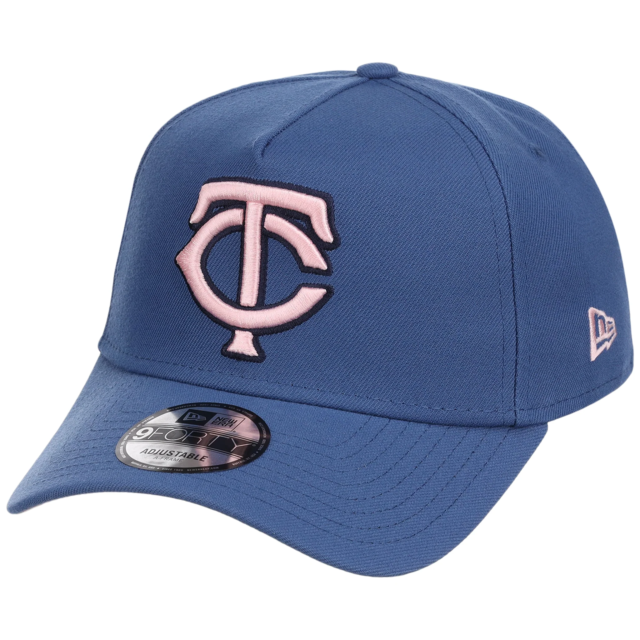 Minnesota Twins MLB Pink Indigo New Era 9FORTY 4 Minnesota Twins MLB Pink Indigo New Era 9FORTY