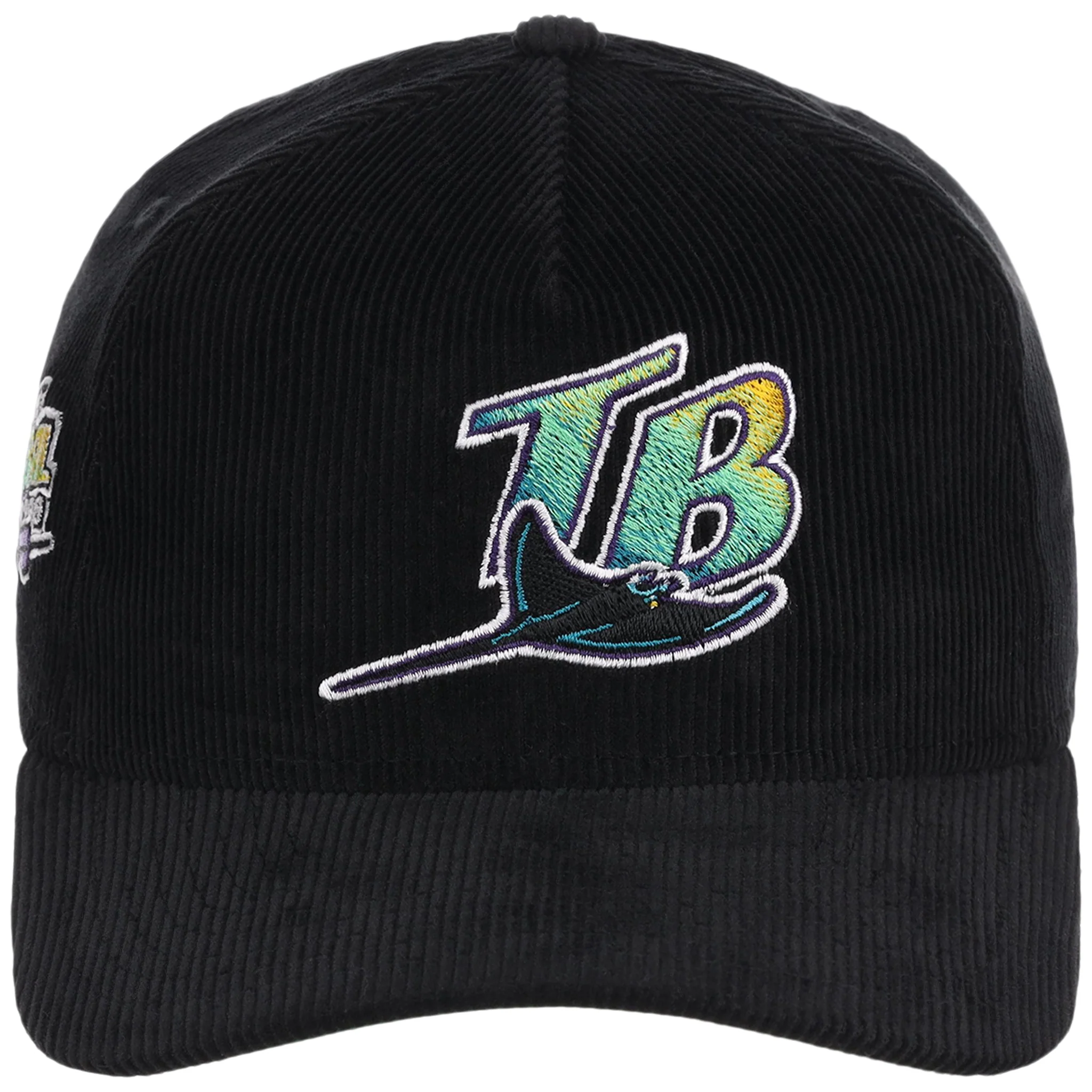 Tampa Bay Rays MLB Black Cord New Era 9FORTY 5 Tampa Bay Rays MLB Black Cord New Era 9FORTY