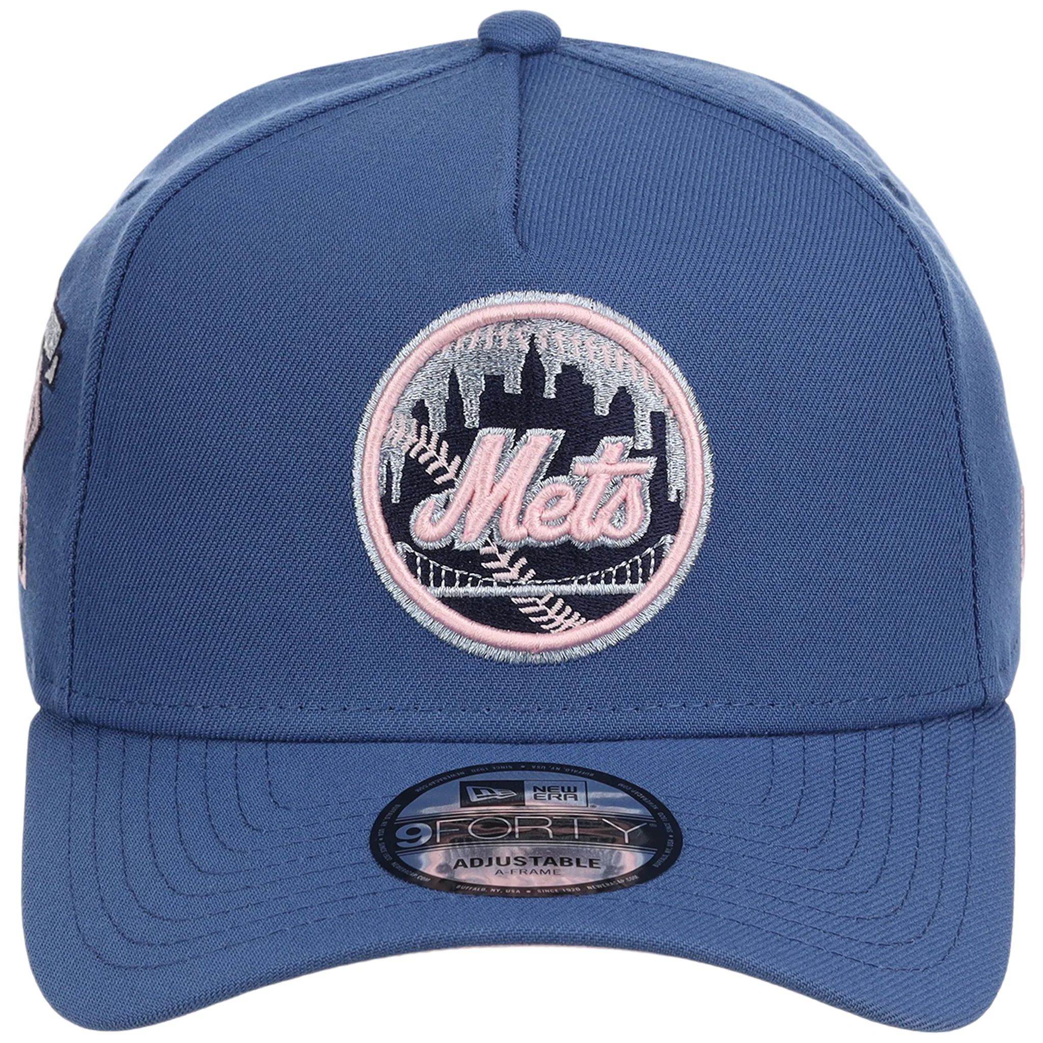 New York Mets MLB Pink Indigo New Era 9FORTY 5 New York Mets MLB Pink Indigo New Era 9FORTY