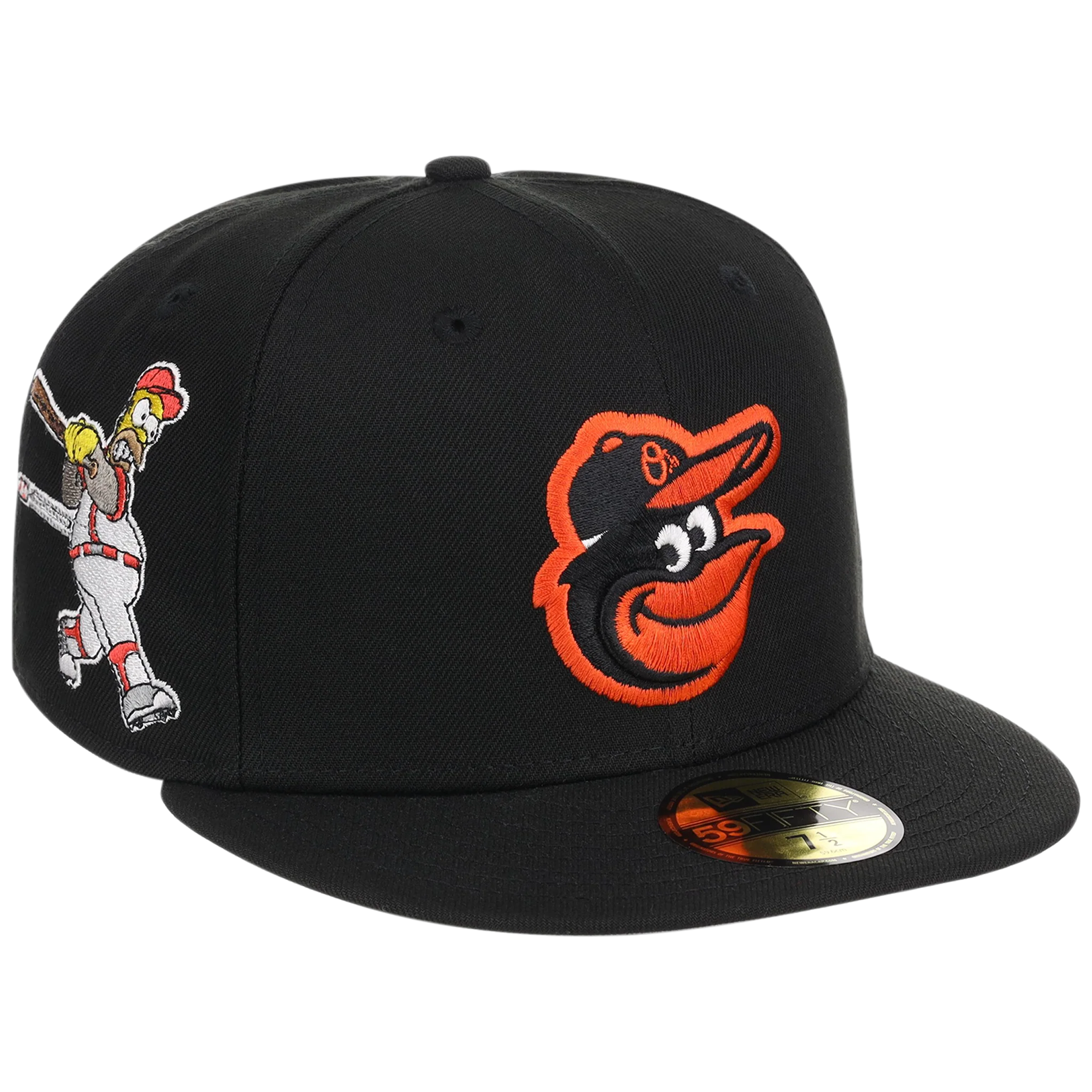 Baltimore Orioles MLB Simpsons Homer at the Bat 'Wonderbat' New Era 59FIFTY