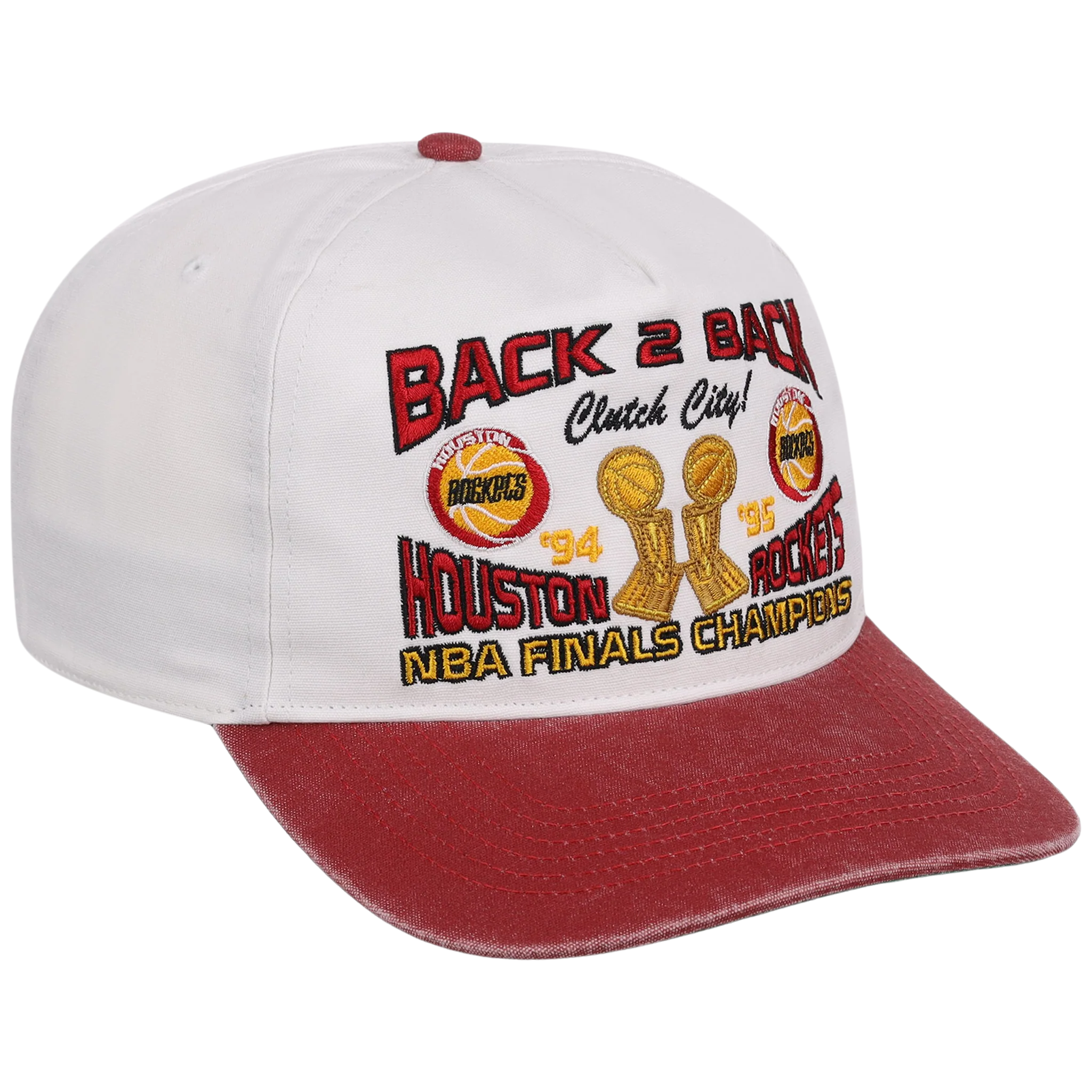 Houston Rockets NBA Champ '47 Hitch Collection - 1994-1995 'Back 2 Back' (White)