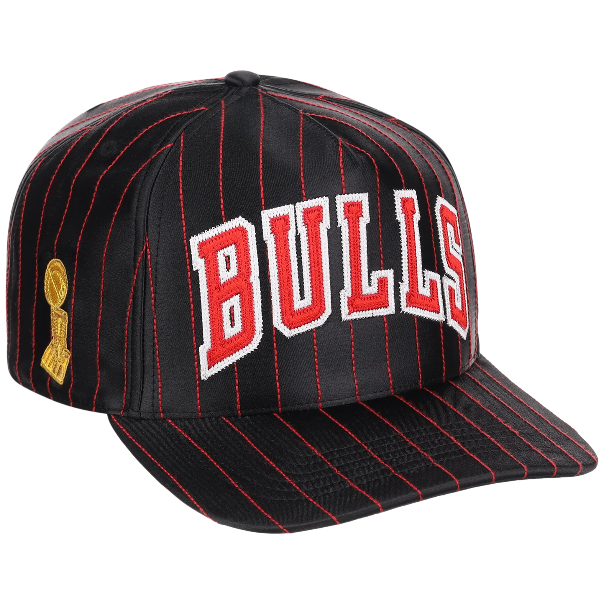 Chicago Bulls NBA Champ '47 Hitch Collection - Satin Pinstripe (Red/Black)
