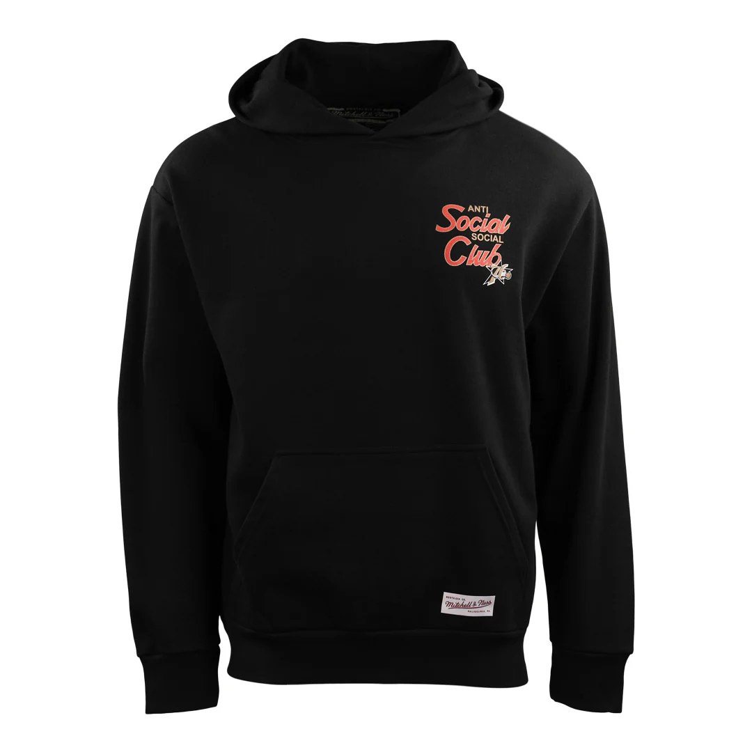 Philadelphia 76ers ASSC X NBA Coach Script Hoodie 1 Philadelphia 76ers ASSC X NBA Coach Script Hoodie