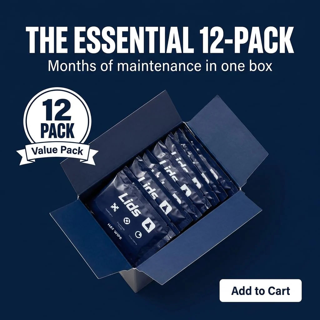 Hat Wipes(12 pack) 2 Hat Wipes(12 pack)