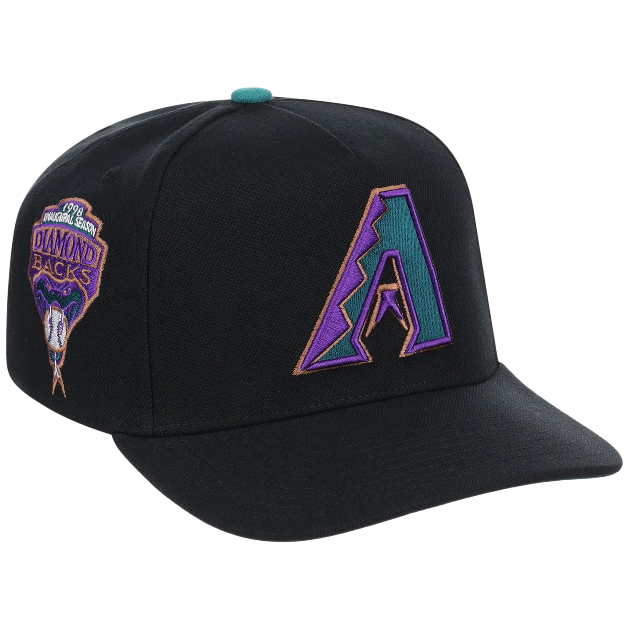 Arizona Diamondbacks Mitchell & Ness MLB 'Era Flip' Heritage Series Pro Pinch - Black/Black