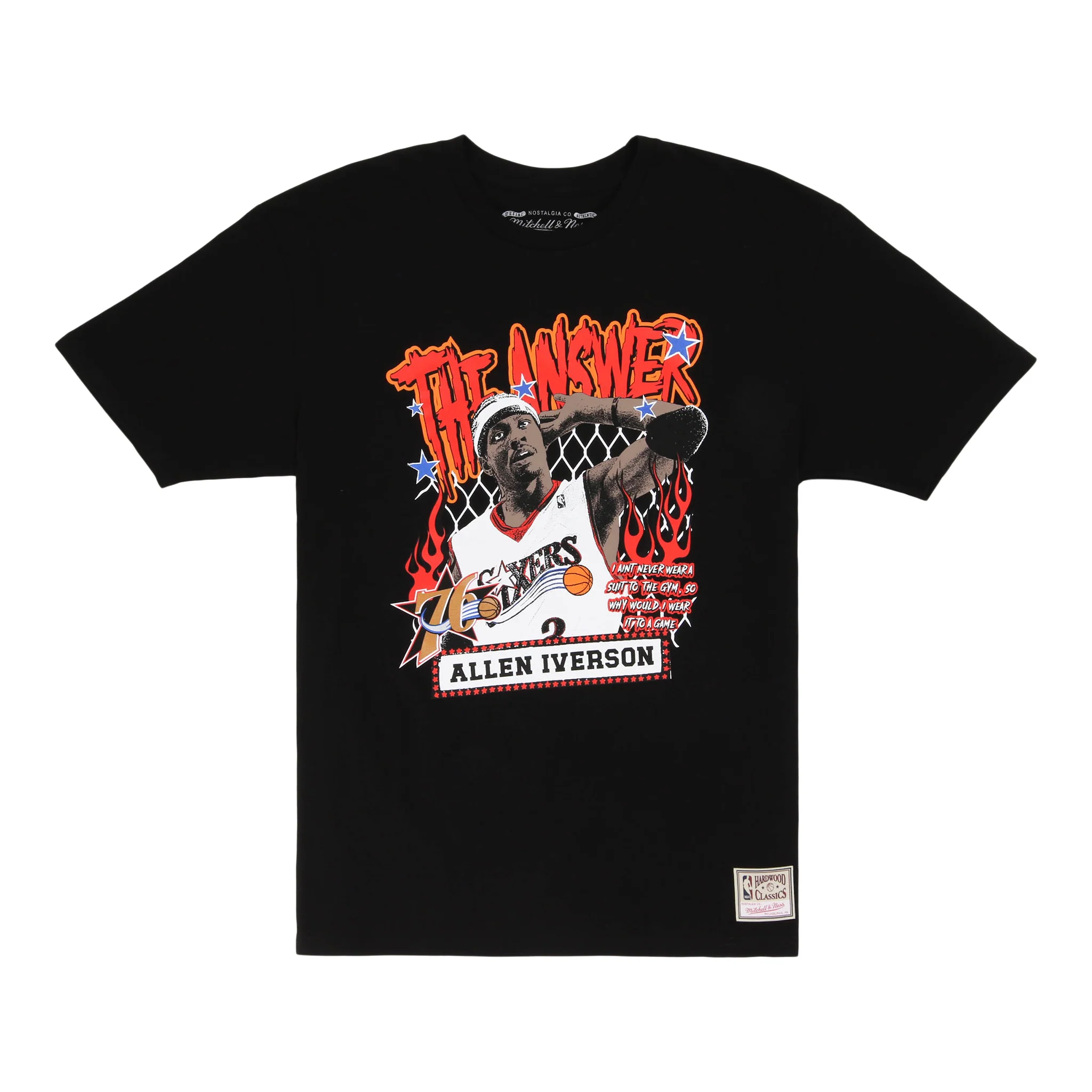 NBA Mitchell & Ness NBA Street Player Tee - Philadelphia 76ers
