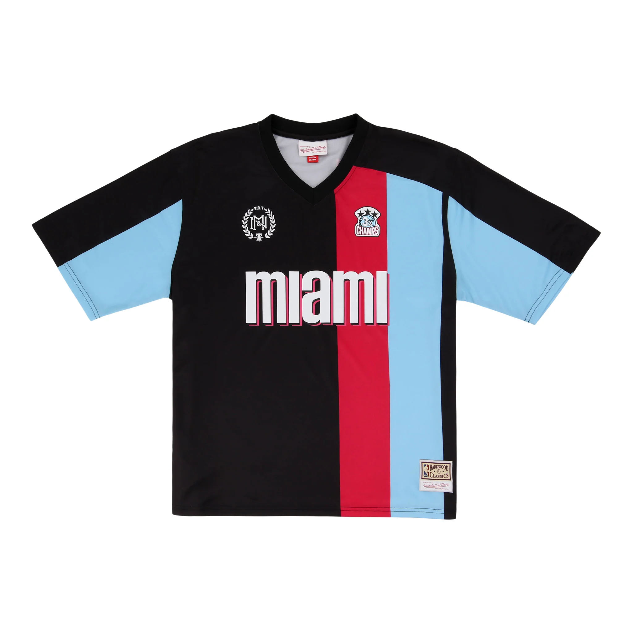 Miami Heat NBA Goal Line Soccer Jersey Mitchell & Ness Collection