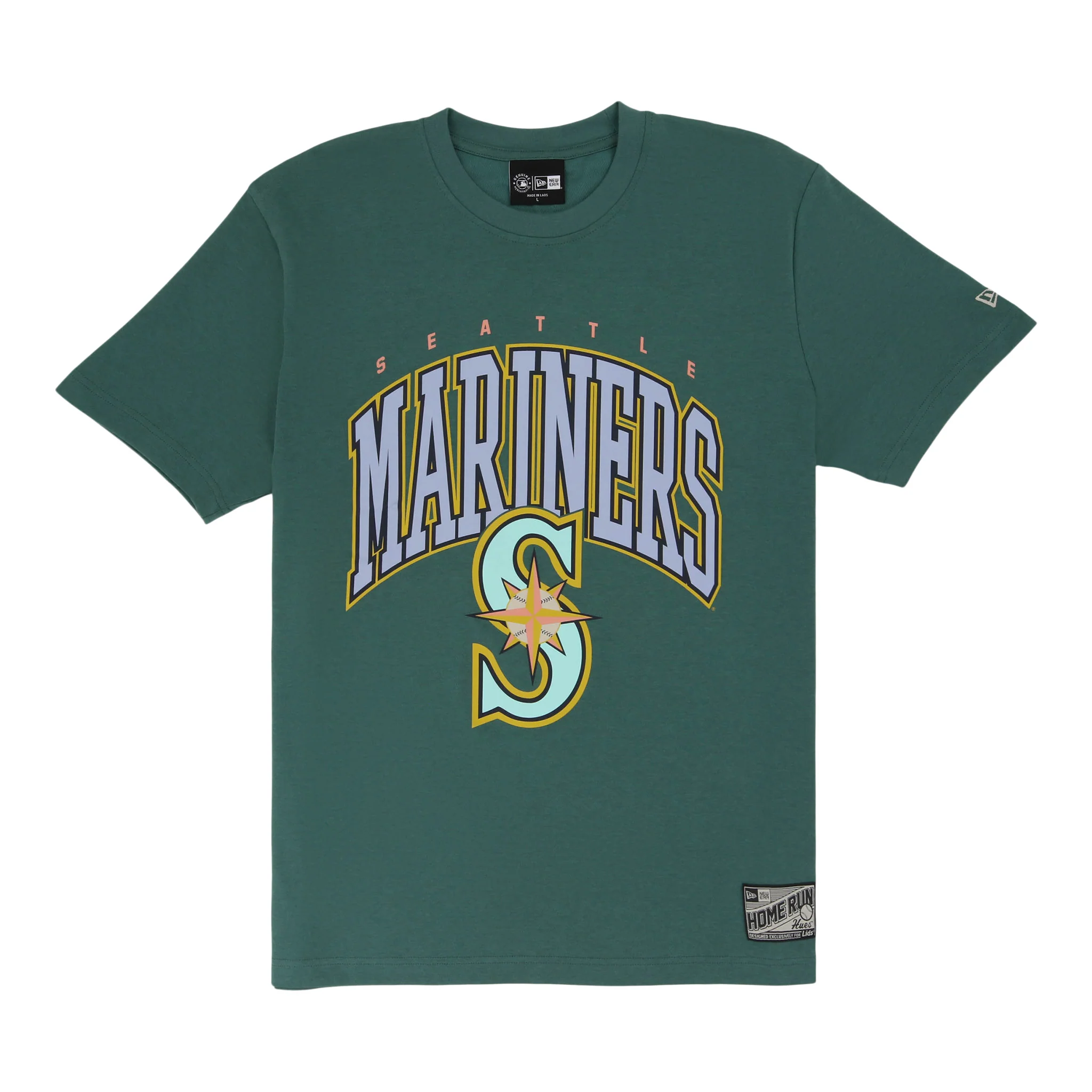Seattle Mariners Spring Color Collection New Era Teal Tee