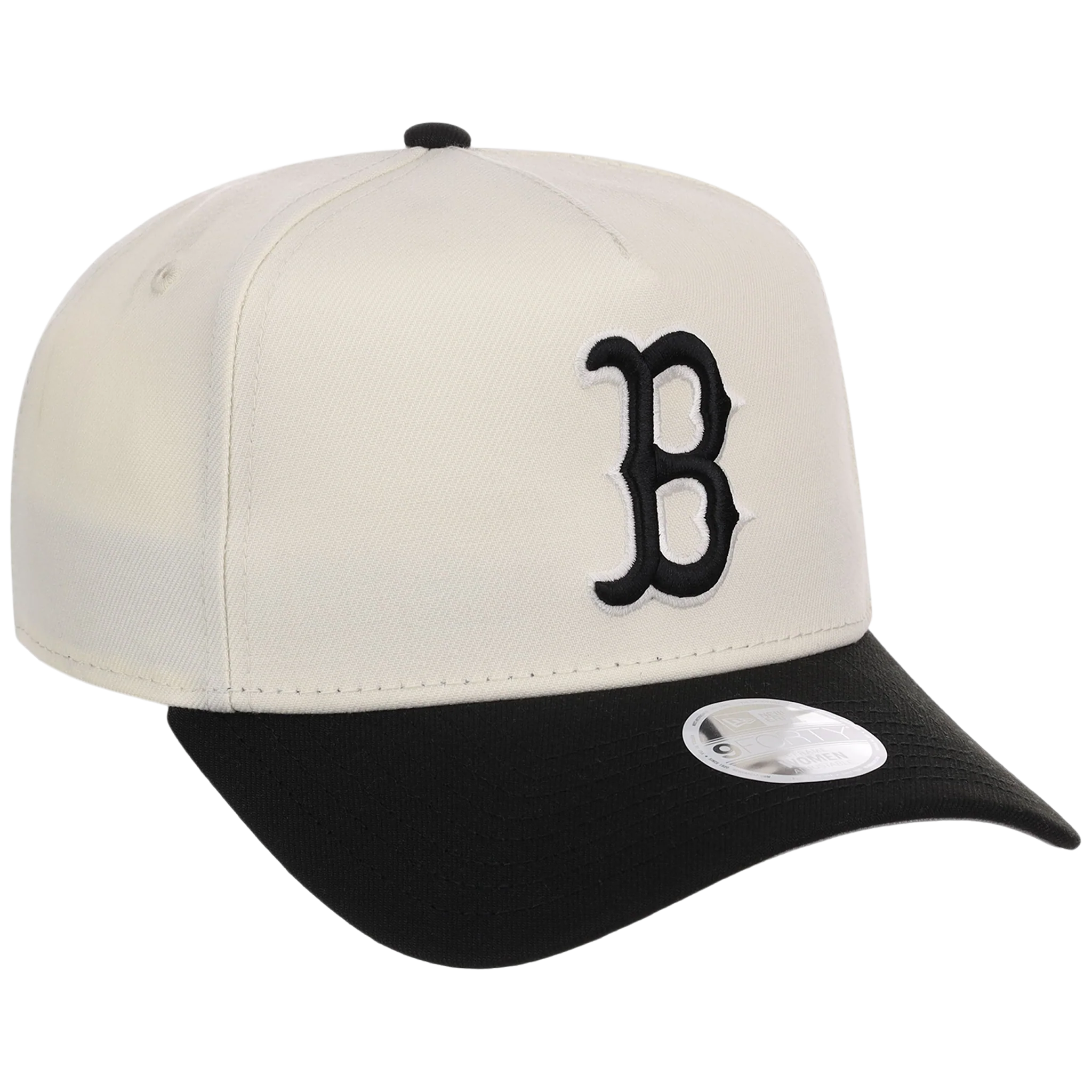 Boston Red Sox Women's New Era 9FORTY Chrome x Black A-Frame