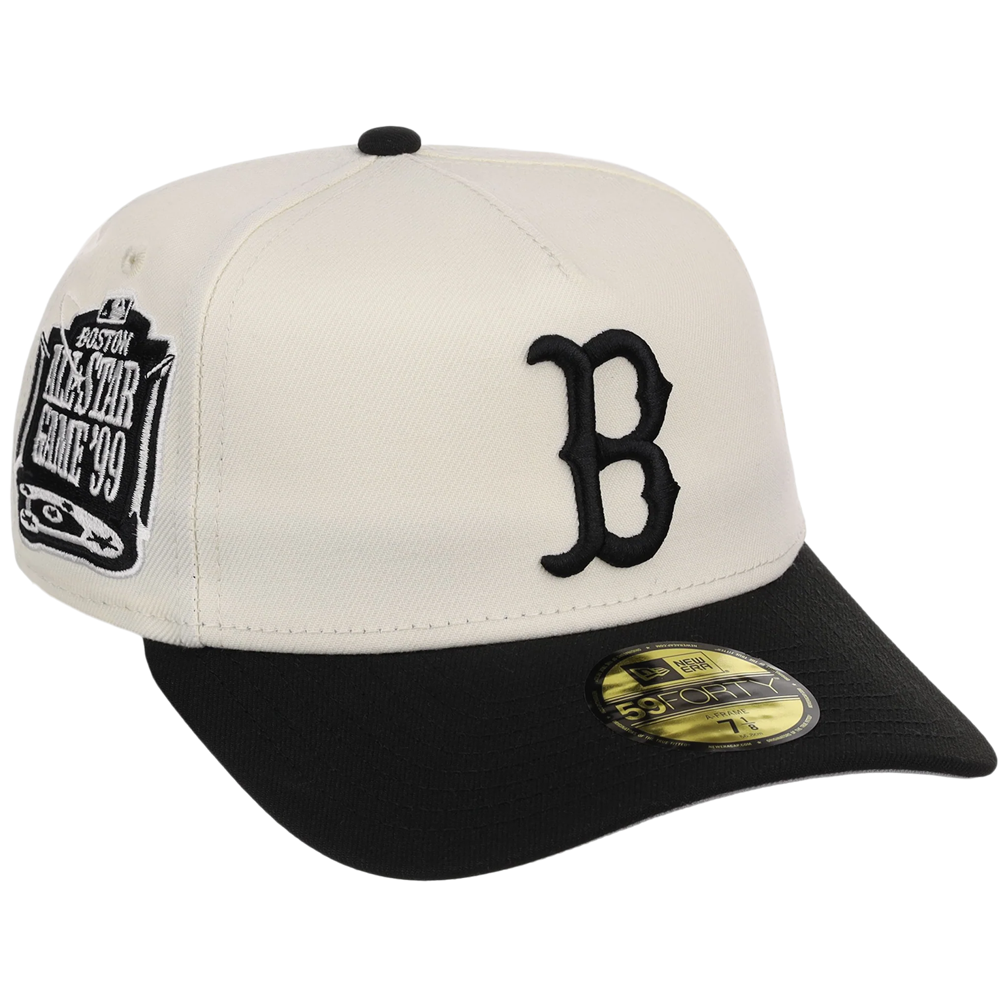 Boston Red Sox MLB Chrome Noir New Era 59FORTY