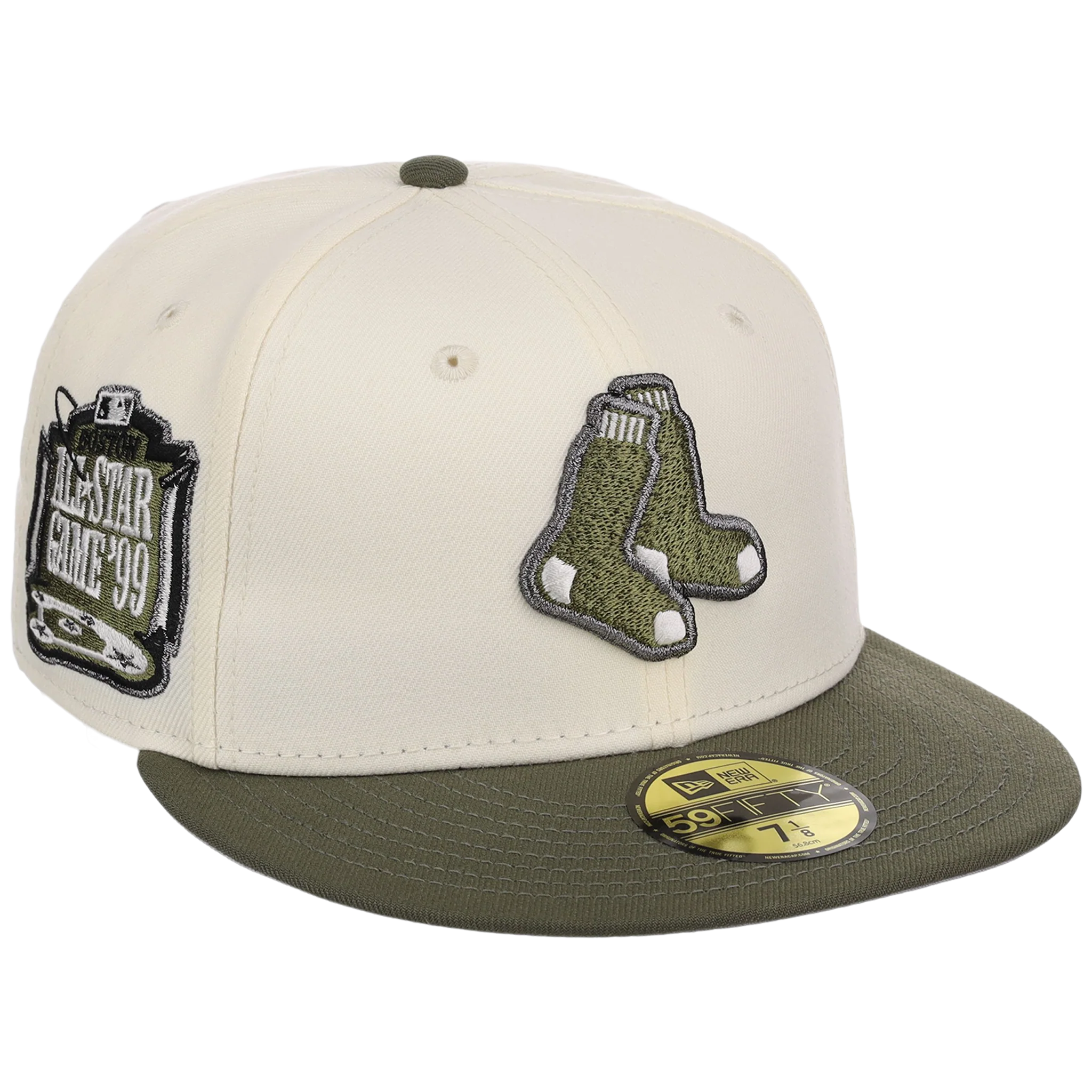 Boston Red Sox MLB Chrome Olive New Era 59FIFTY
