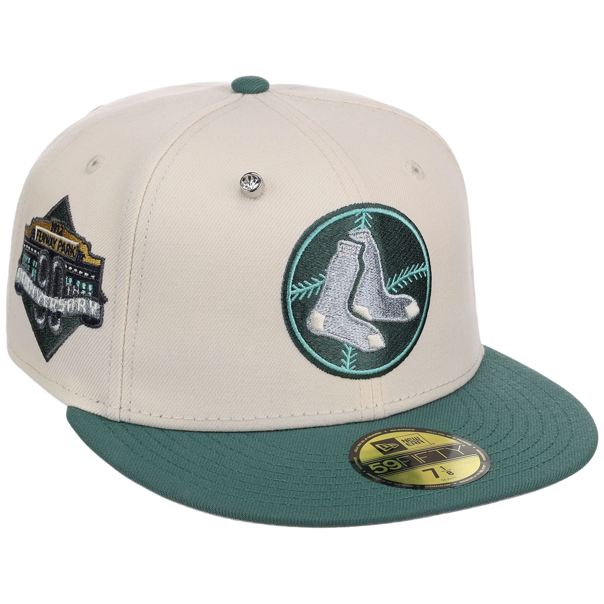 Boston Red Sox MLB Cream Lichen New Era 59FIFTY