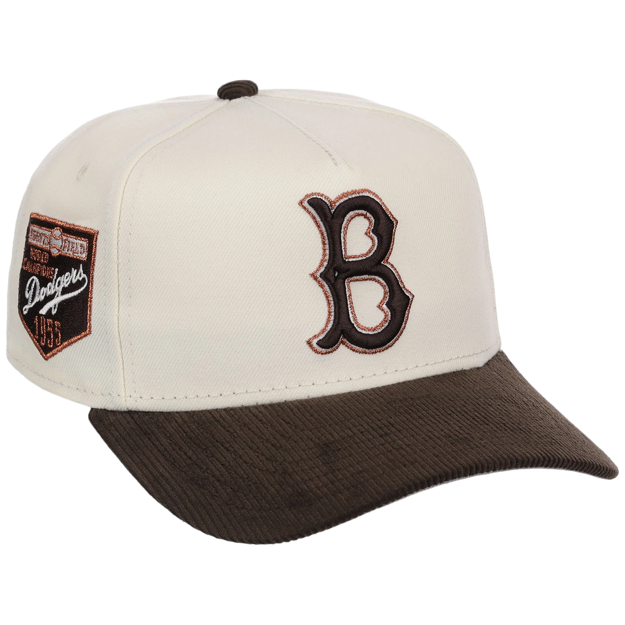 Brooklyn Dodgers MLB Chrome Walnut Cord New Era 59FORTY