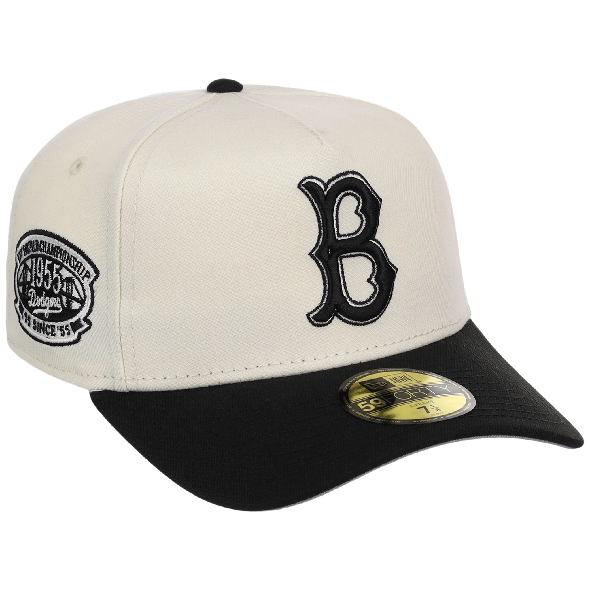Brooklyn Dodgers MLB Chrome Noir New Era 59FORTY