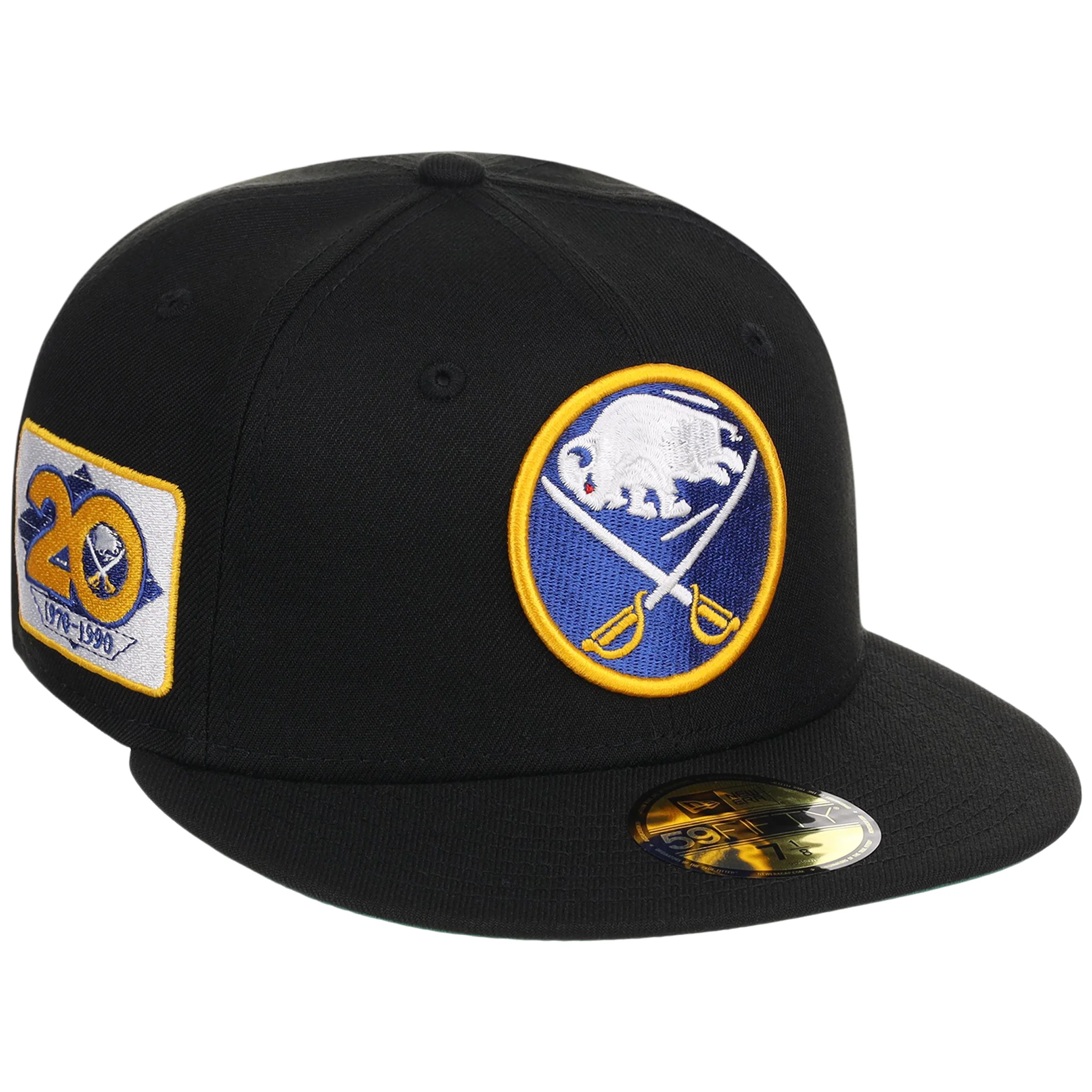 Buffalo Sabres NHL Black Dome New Era 59FIFTY 1 Buffalo Sabres NHL Black Dome New Era 59FIFTY