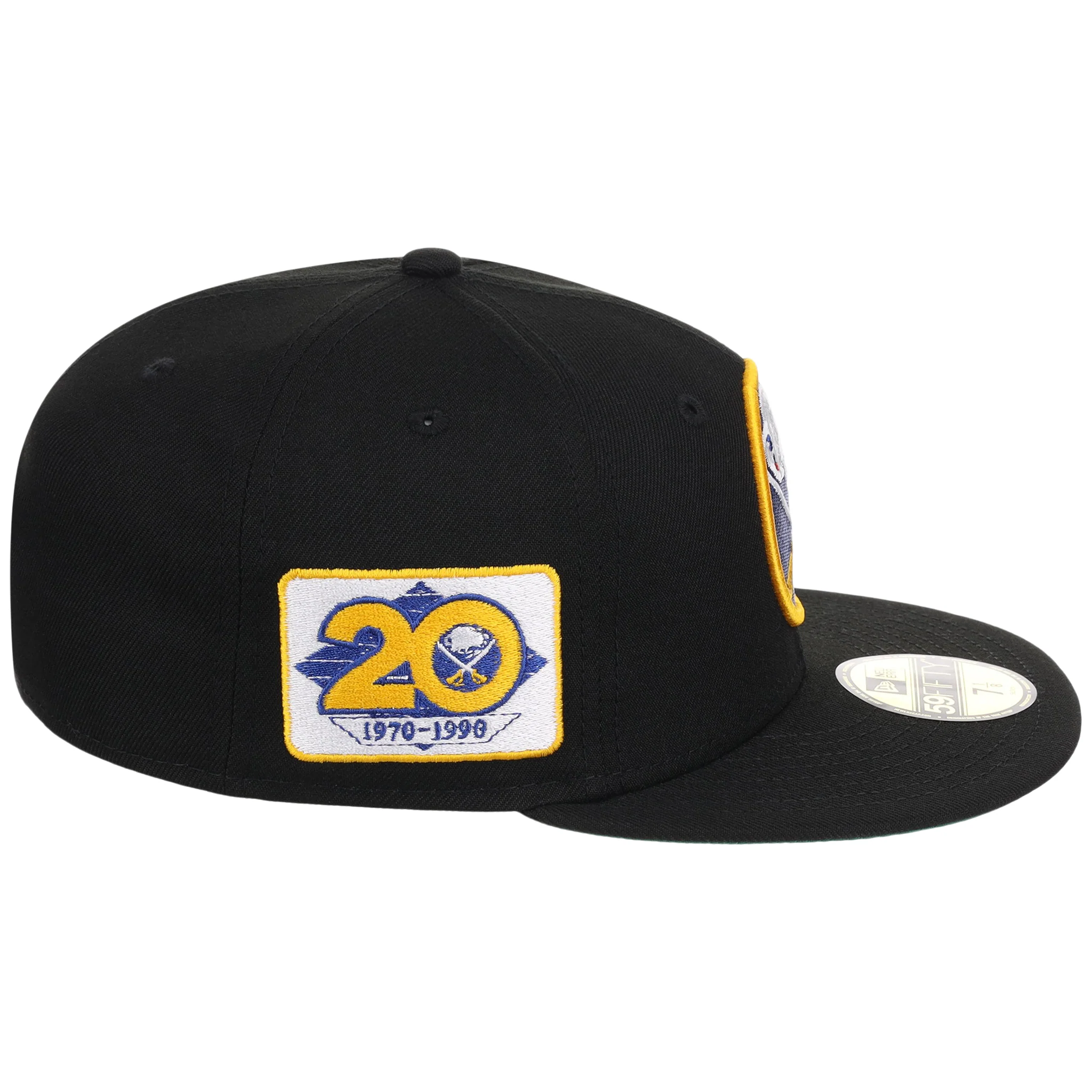 Buffalo Sabres NHL Black Dome New Era 59FIFTY 3 Buffalo Sabres NHL Black Dome New Era 59FIFTY