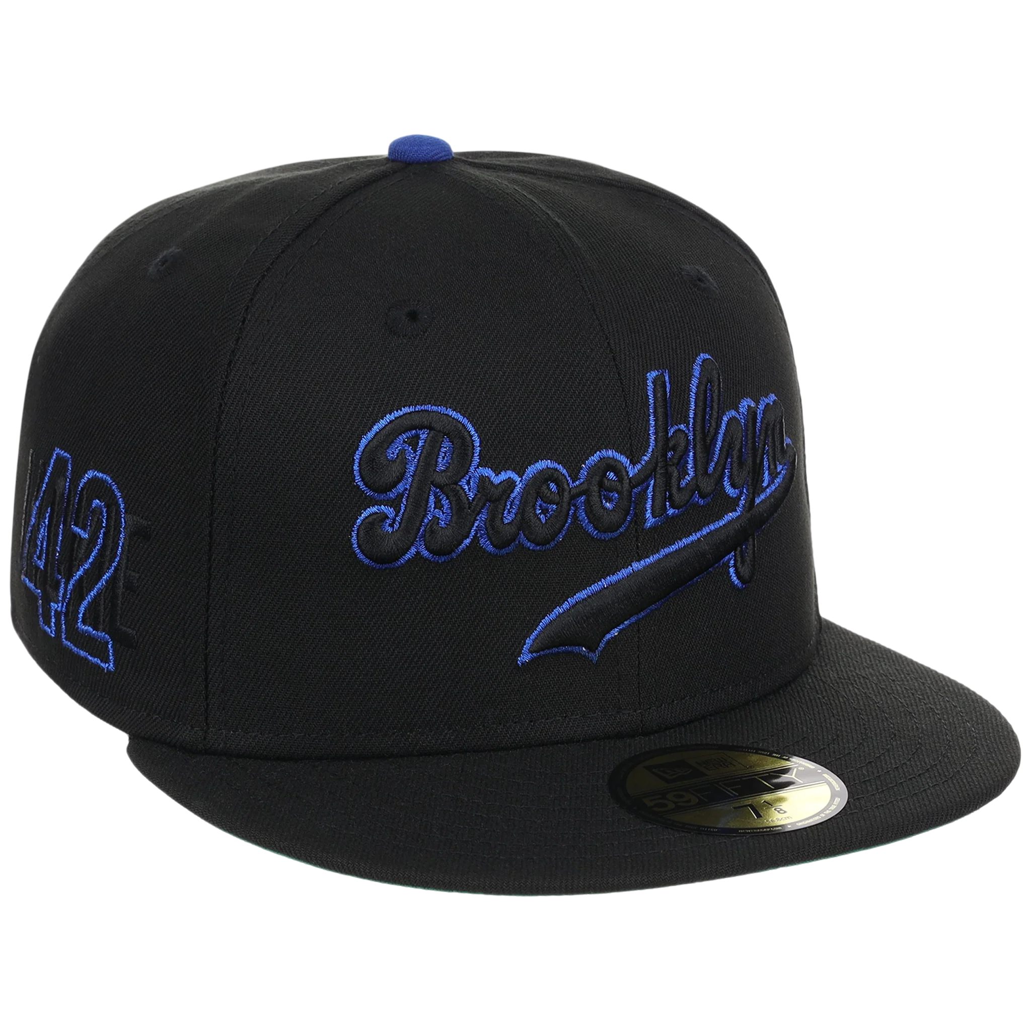 Brooklyn Dodgers 42 Legacy Pack New Era 59FIFTY - Black/Black