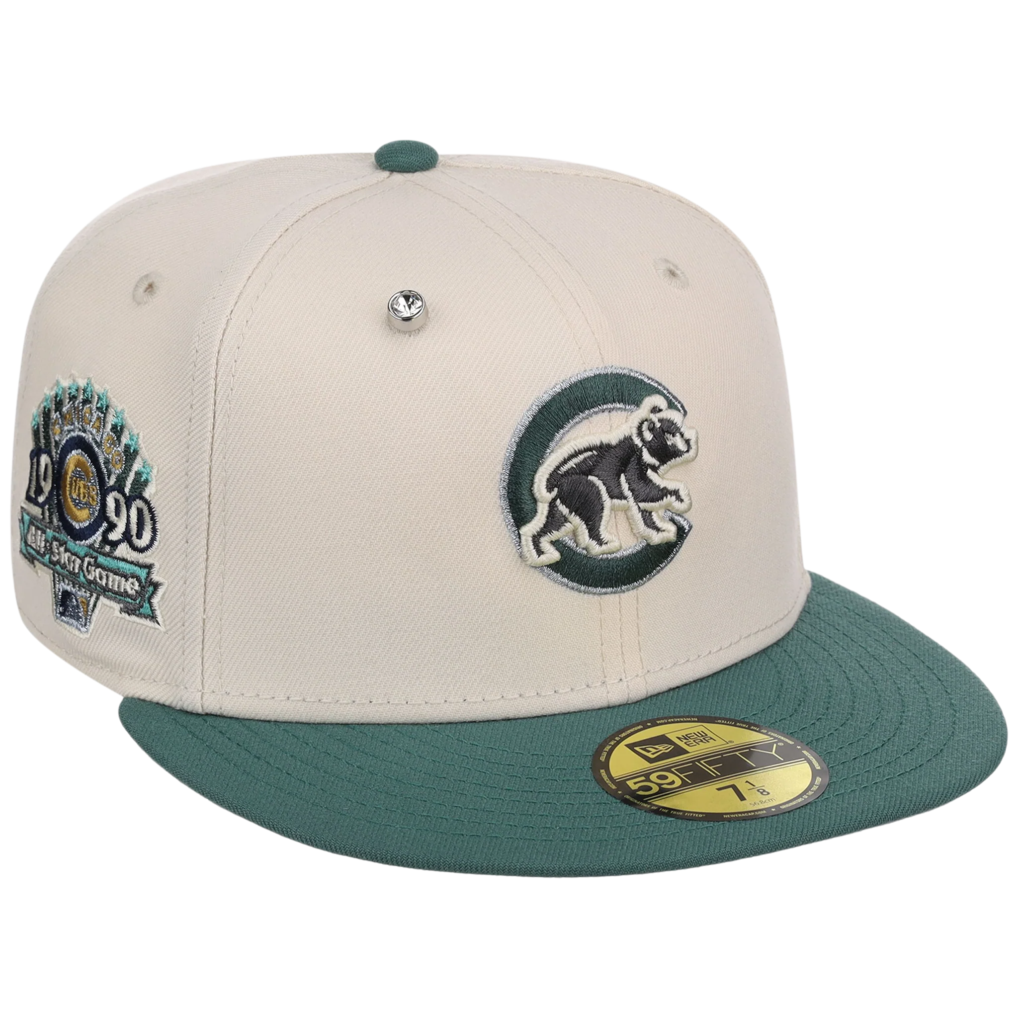 Chicago Cubs MLB Cream Lichen New Era 59FIFTY