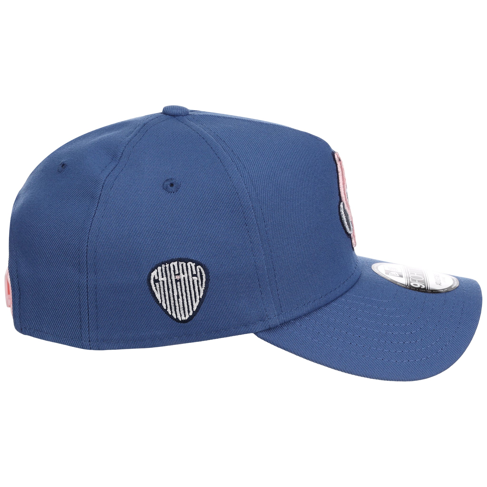 Chicago Cubs MLB Pink Indigo New Era 9FORTY 3 Chicago Cubs MLB Pink Indigo New Era 9FORTY