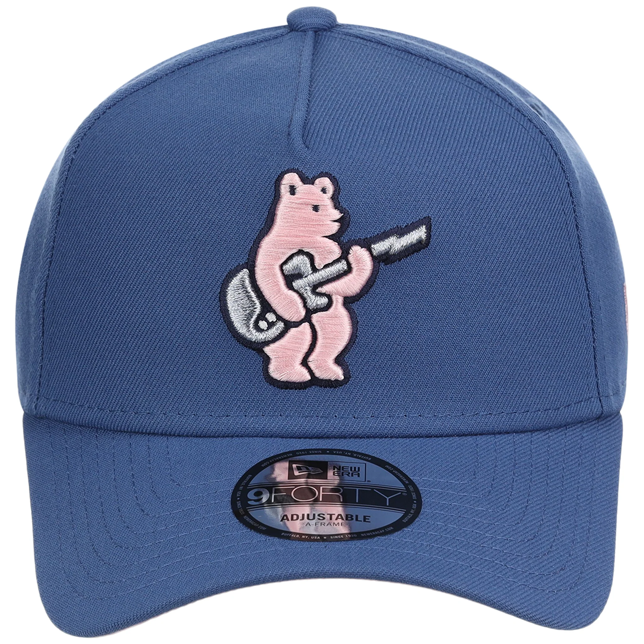 Chicago Cubs MLB Pink Indigo New Era 9FORTY 5 Chicago Cubs MLB Pink Indigo New Era 9FORTY