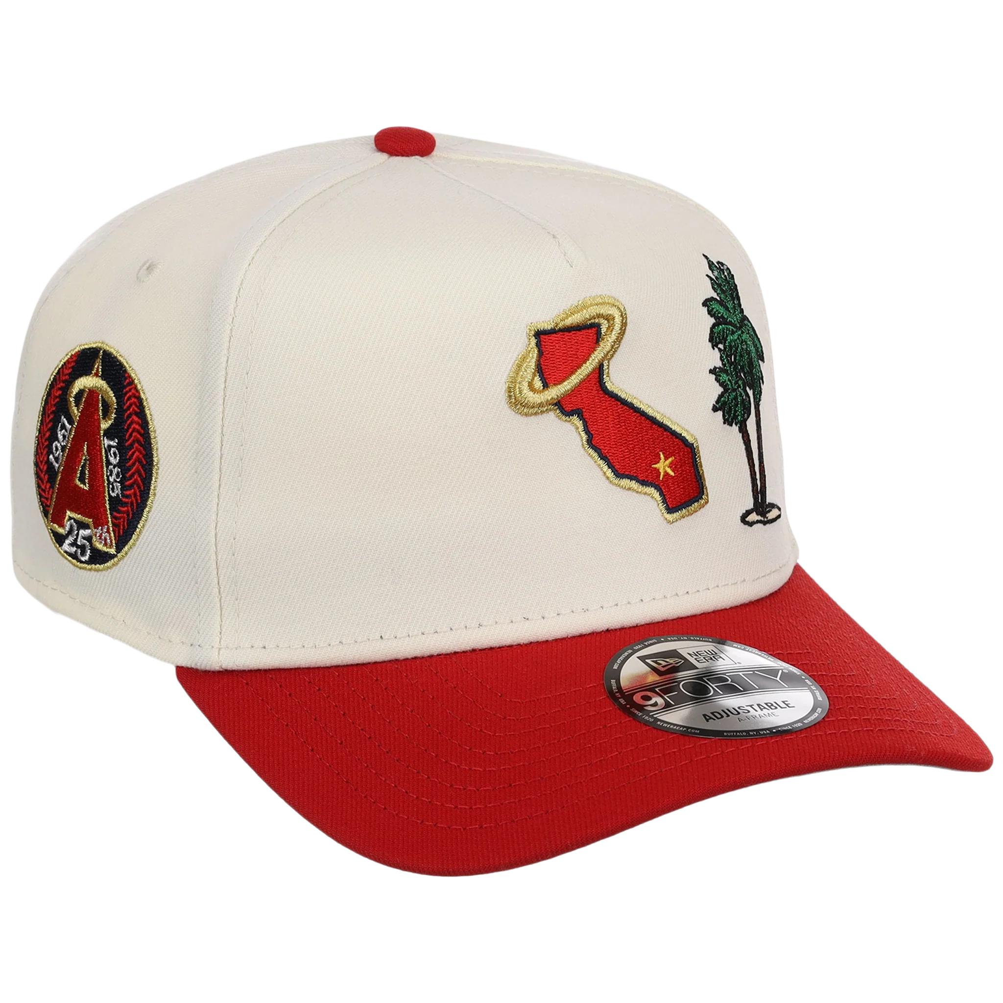 Anaheim Angels - Anaheim Crown the City (Chrome/Red)