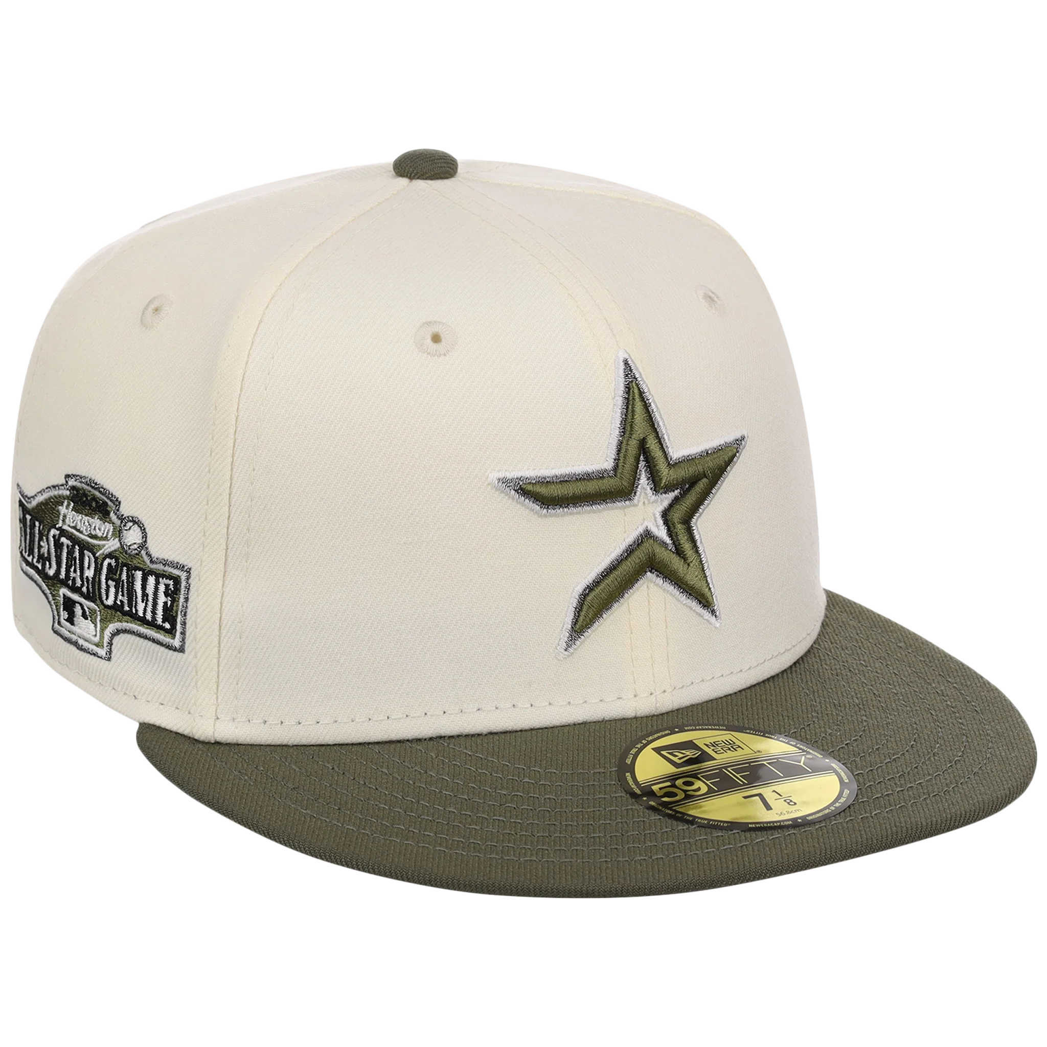 Houston Astros MLB Chrome Olive New Era 59FIFTY