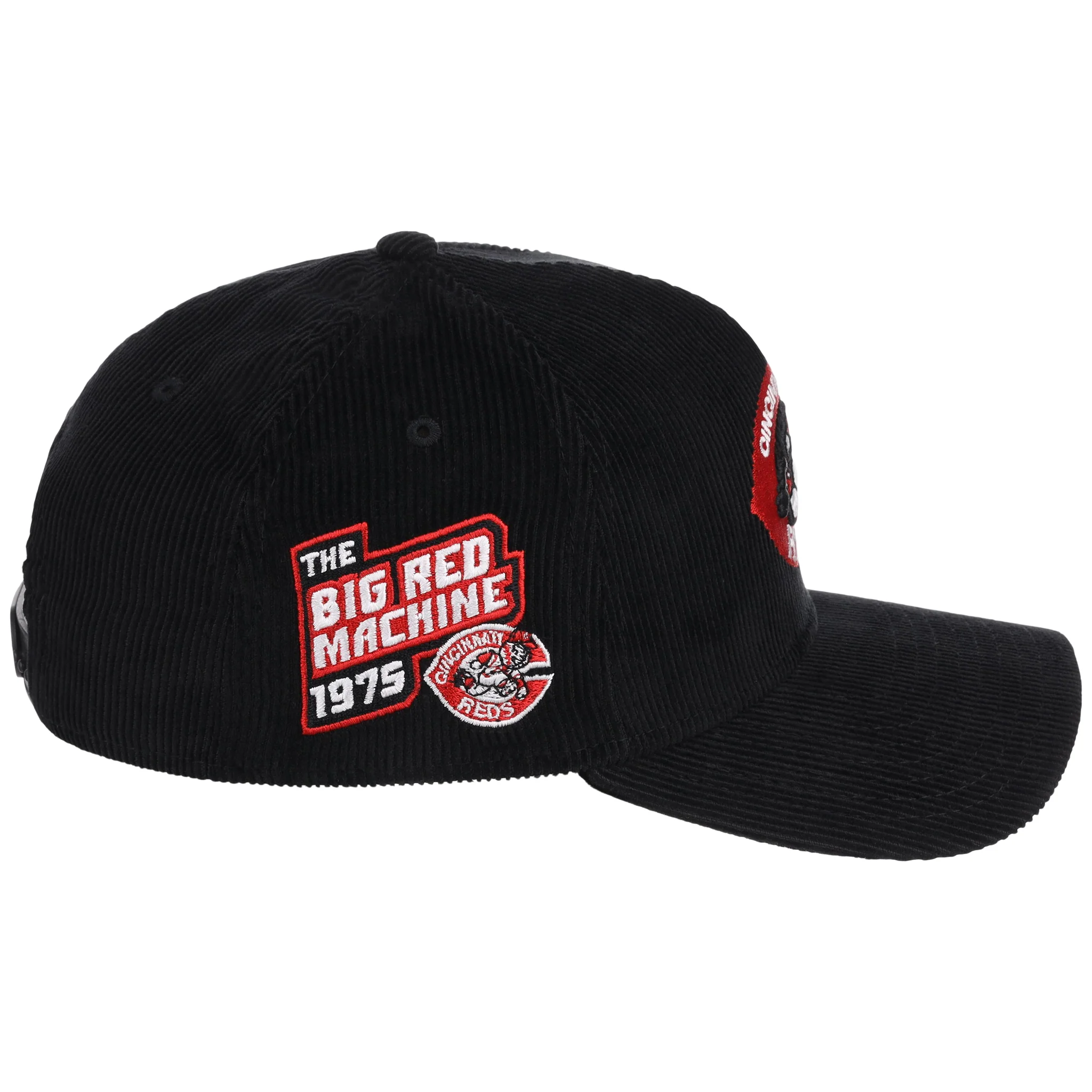 Cincinnati Reds MLB Black Cord New Era 9FORTY 3 Cincinnati Reds MLB Black Cord New Era 9FORTY