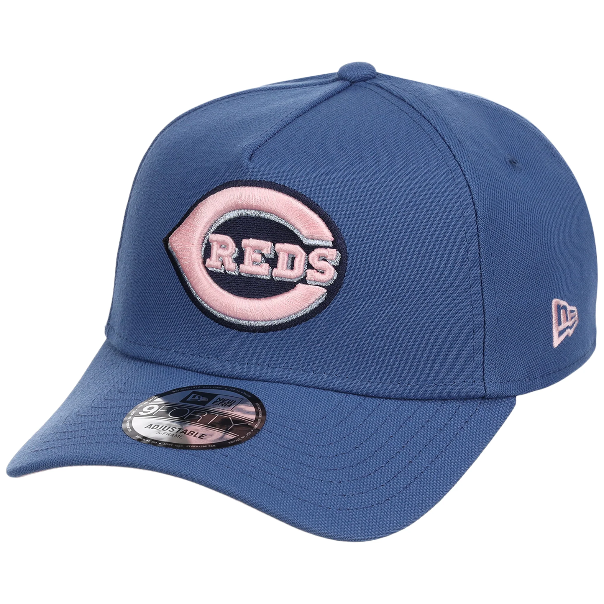 Cincinnati Reds MLB Pink Indigo New Era 9FORTY 4 Cincinnati Reds MLB Pink Indigo New Era 9FORTY