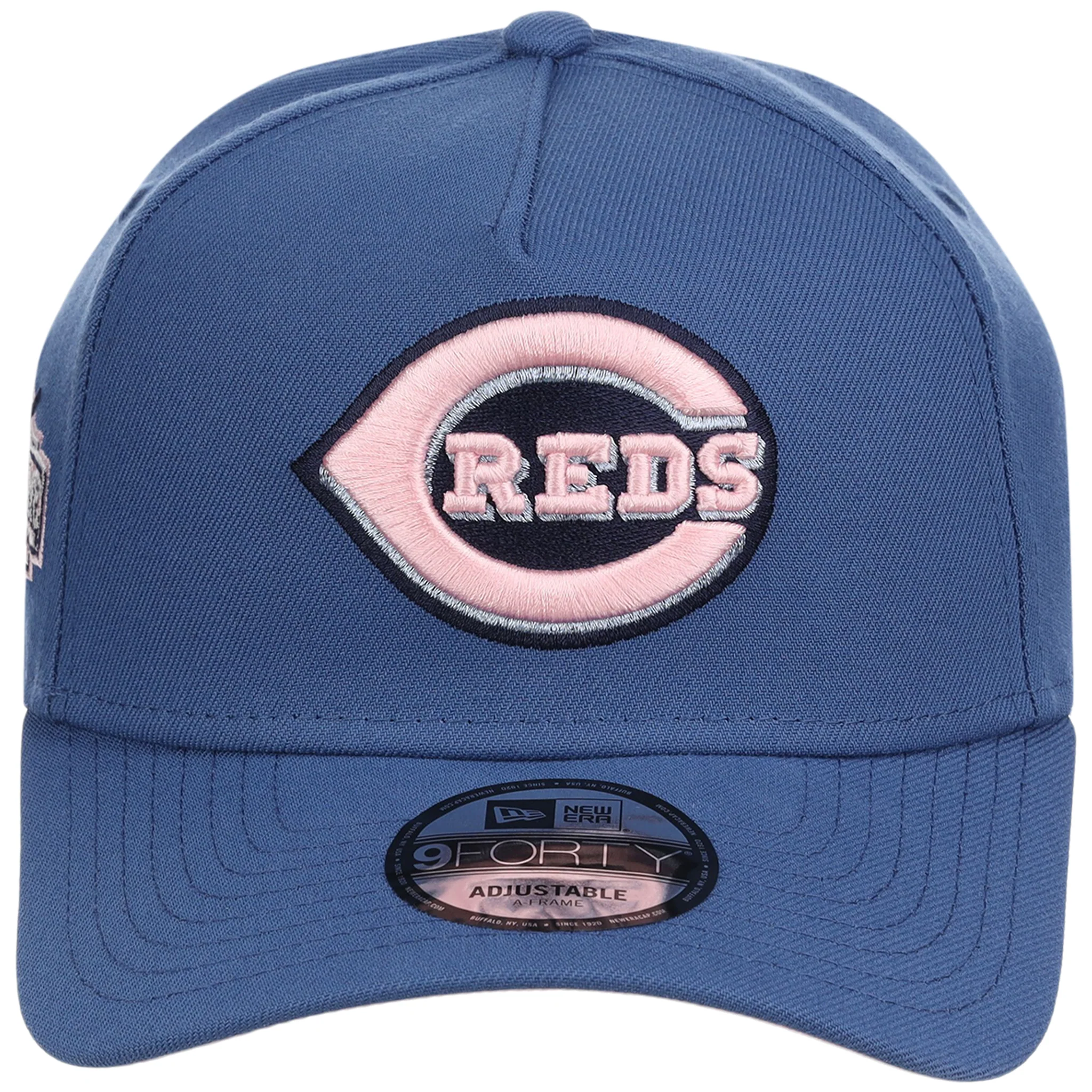Cincinnati Reds MLB Pink Indigo New Era 9FORTY 5 Cincinnati Reds MLB Pink Indigo New Era 9FORTY