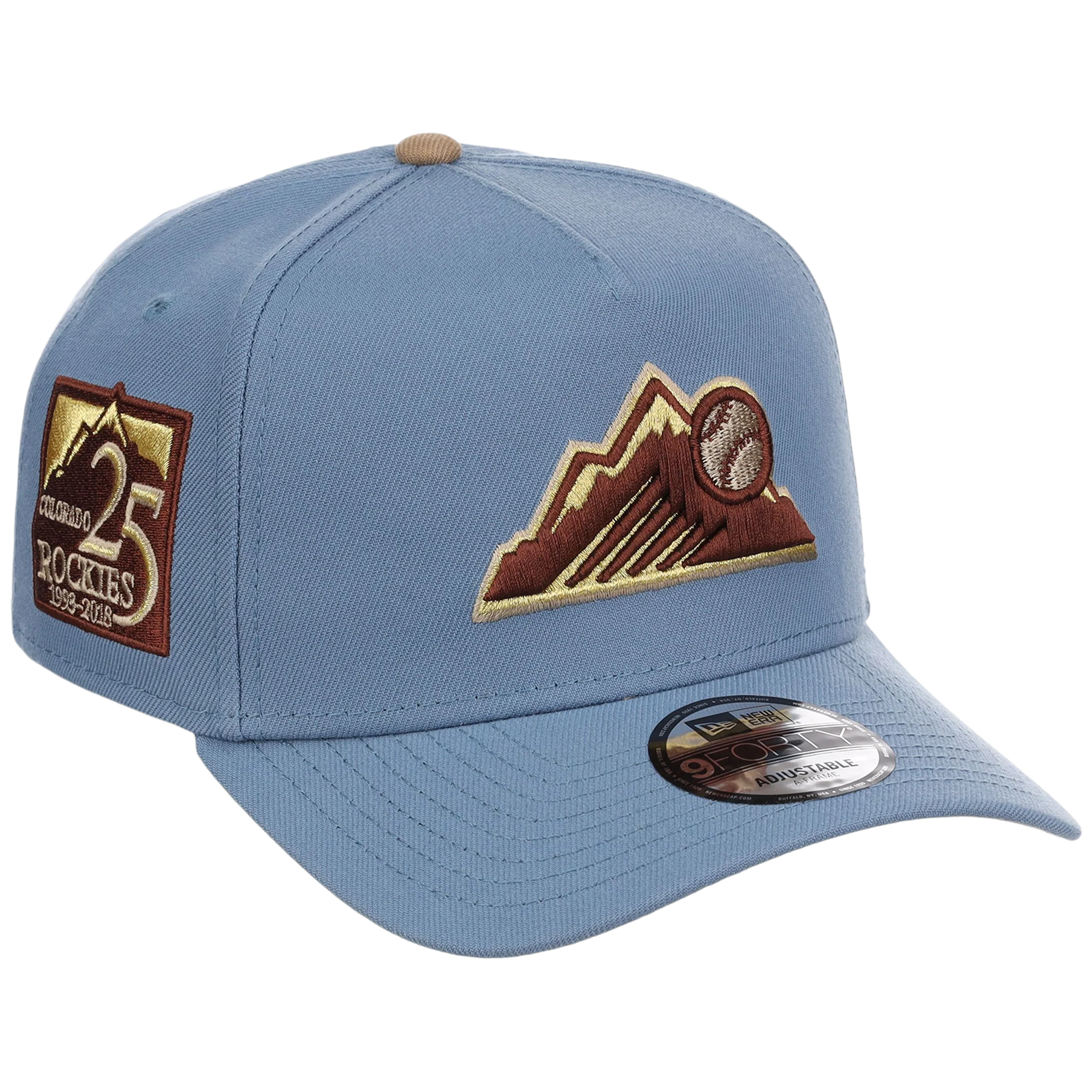 Colorado Rockies MLB Golden Fade New Era 9FORTY
