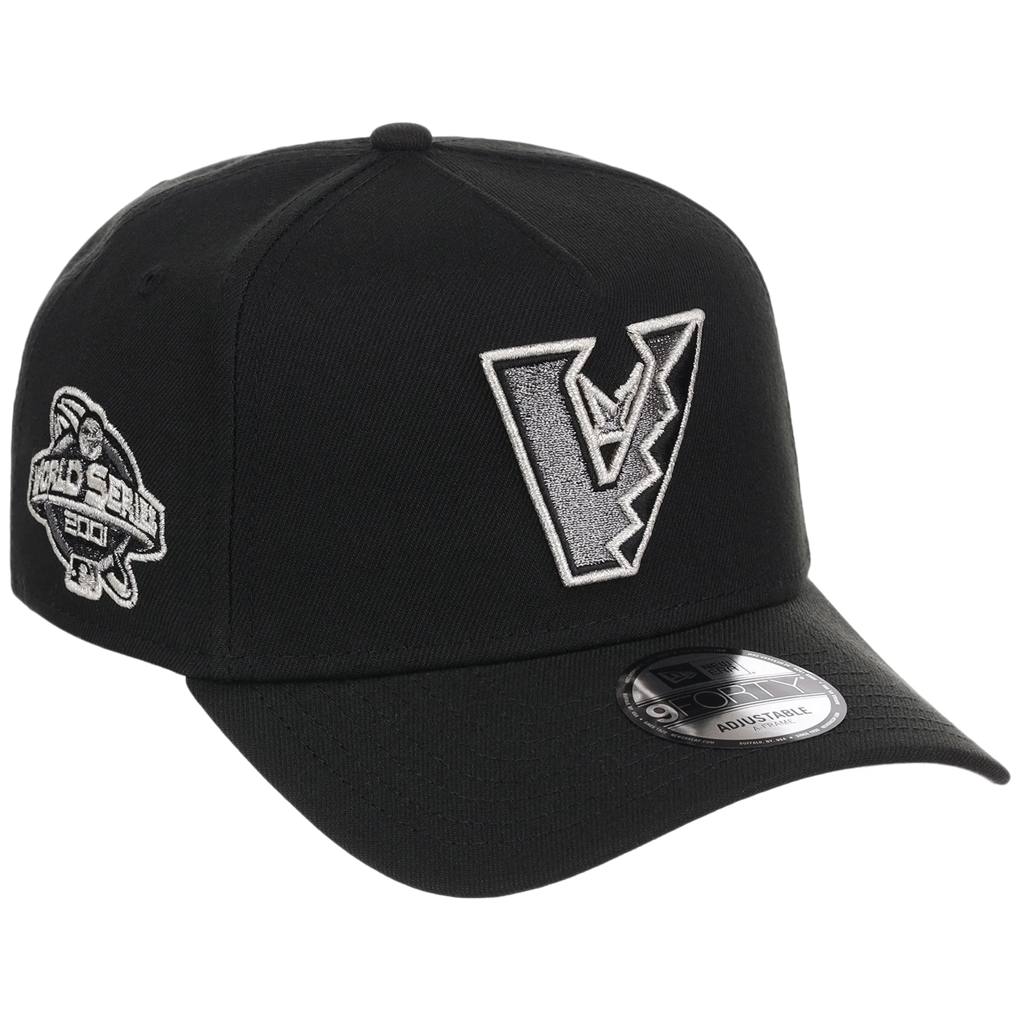 Arizona Diamondbacks MLB Flipmode 2.0 Liquid Titanium New Era 9FORTY A-Frame (Black/Black/Gray)