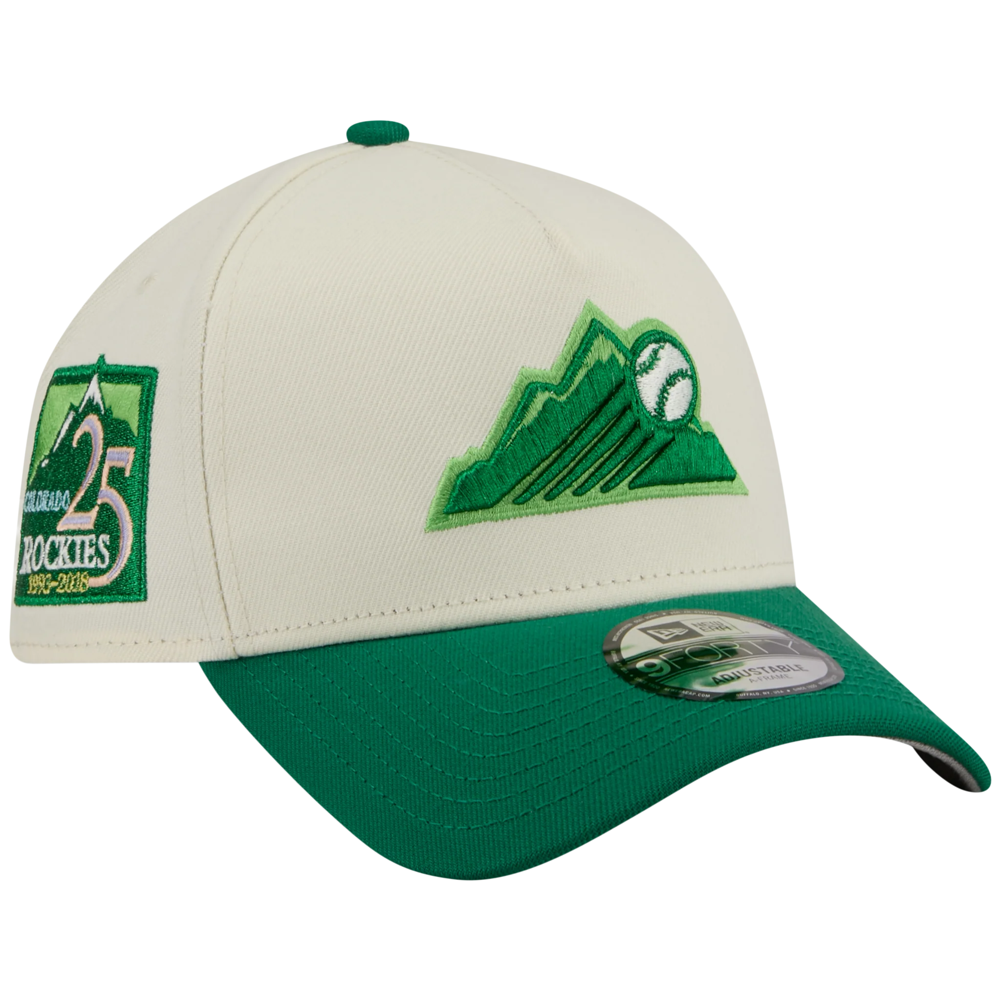 Colorado Rockies MLB Chrome Paddy New Era 9FORTY