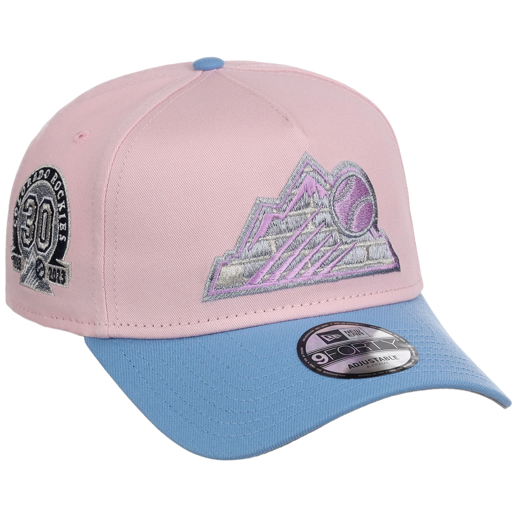 Colorado Rockies MLB Sugar Cloud New Era 9FORTY 1 Colorado Rockies MLB Sugar Cloud New Era 9FORTY