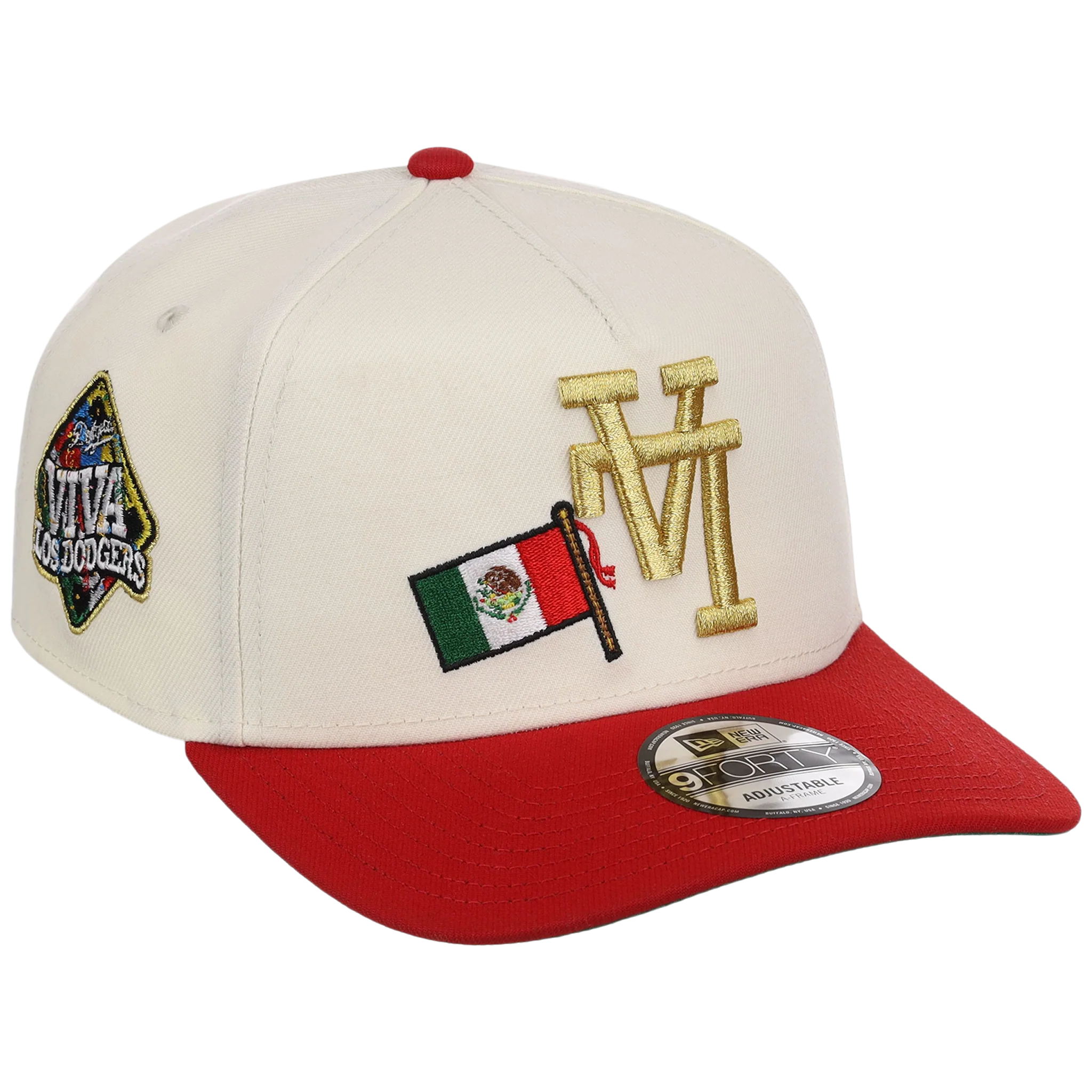 Los Angeles Dodgers Los Angeles Crown the City - FLIPMODE (Chrome/Red) New Era 9FORTY