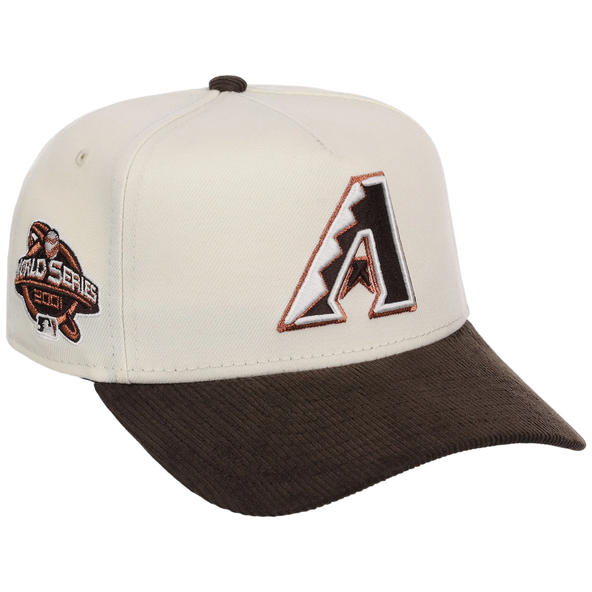 Arizona Diamondbacks MLB Chrome Walnut Cord New Era 59FORTY