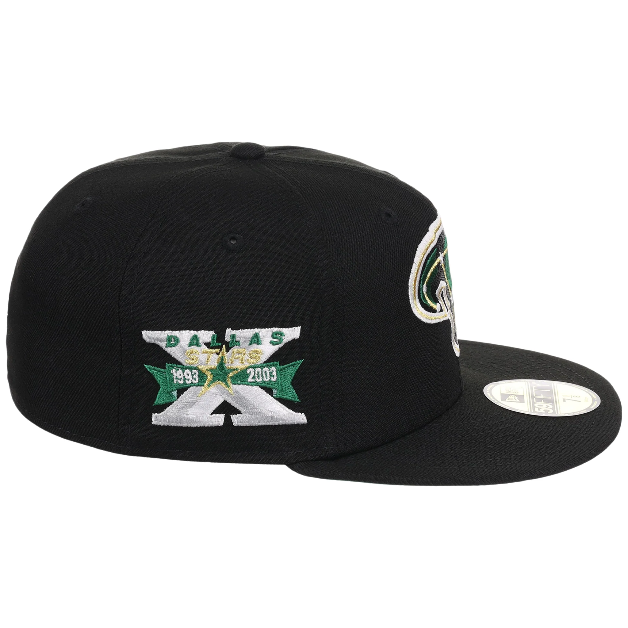 Dallas Stars NHL Black Dome New Era 59FIFTY 3 Dallas Stars NHL Black Dome New Era 59FIFTY