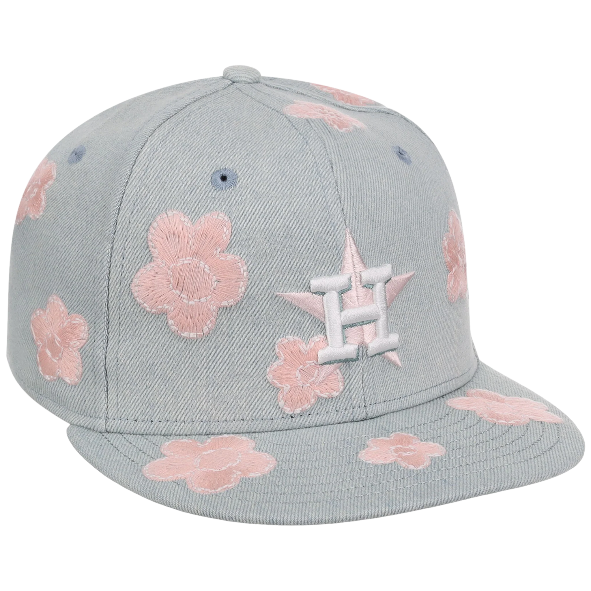 Houston Astros MLB Denim Flower New Era 59FIFTY